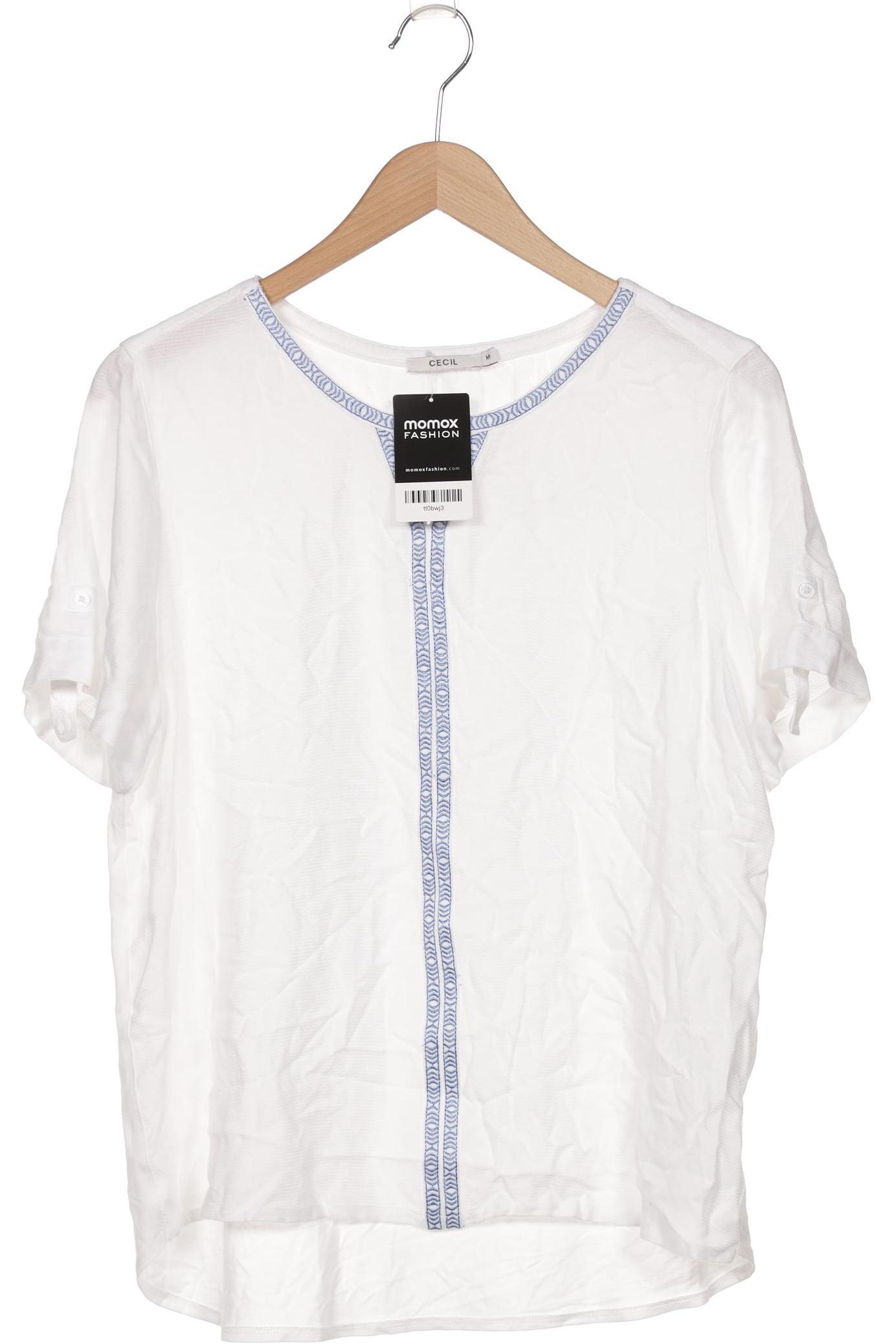 

Cecil Damen T-Shirt, weiß, Gr. 38