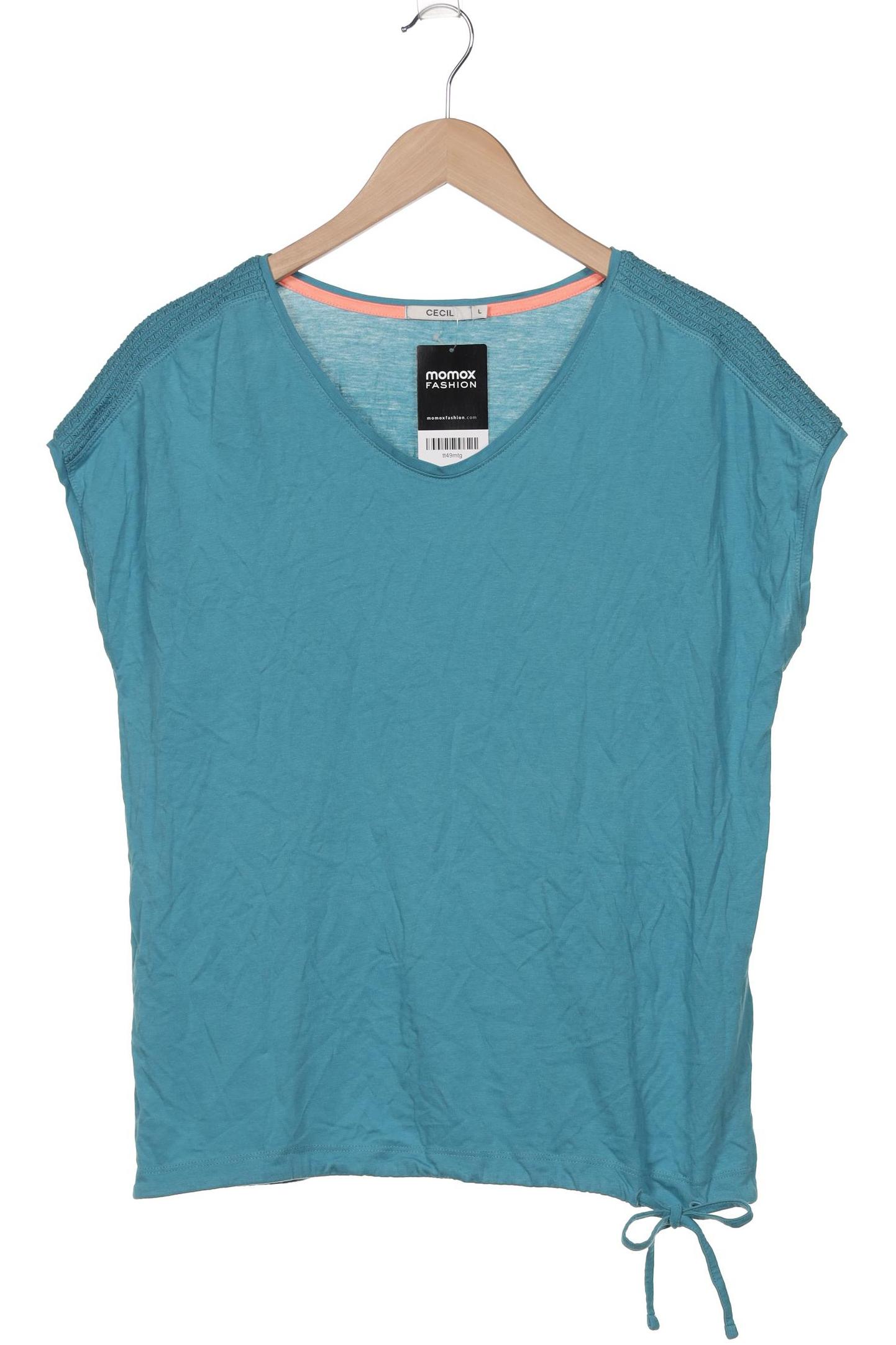 

CECIL Damen T-Shirt, blau