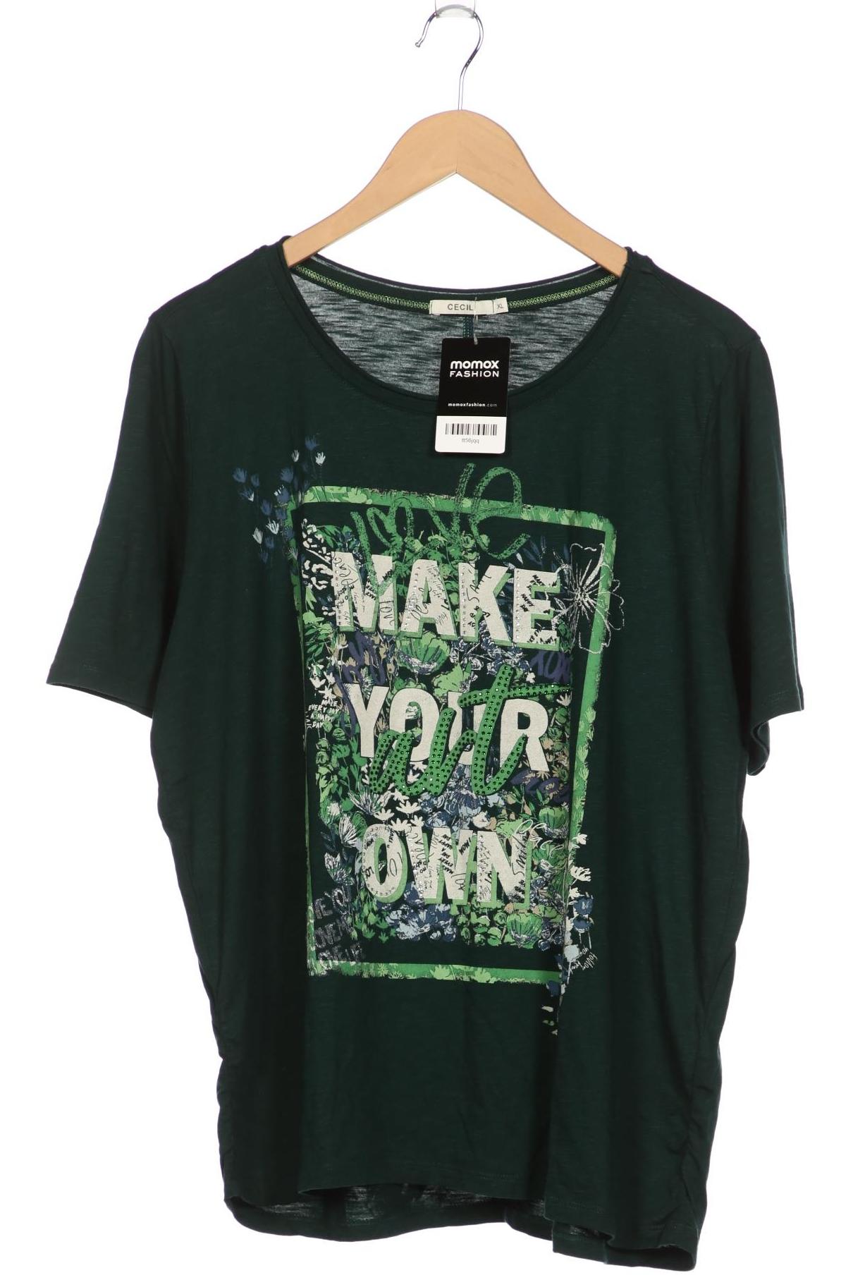 

Cecil Damen T-Shirt, türkis, Gr. 44