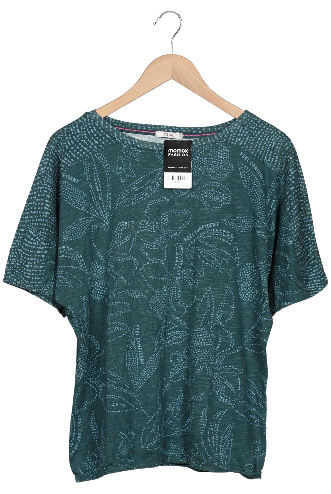 

Cecil Damen T-Shirt, türkis, Gr. 42