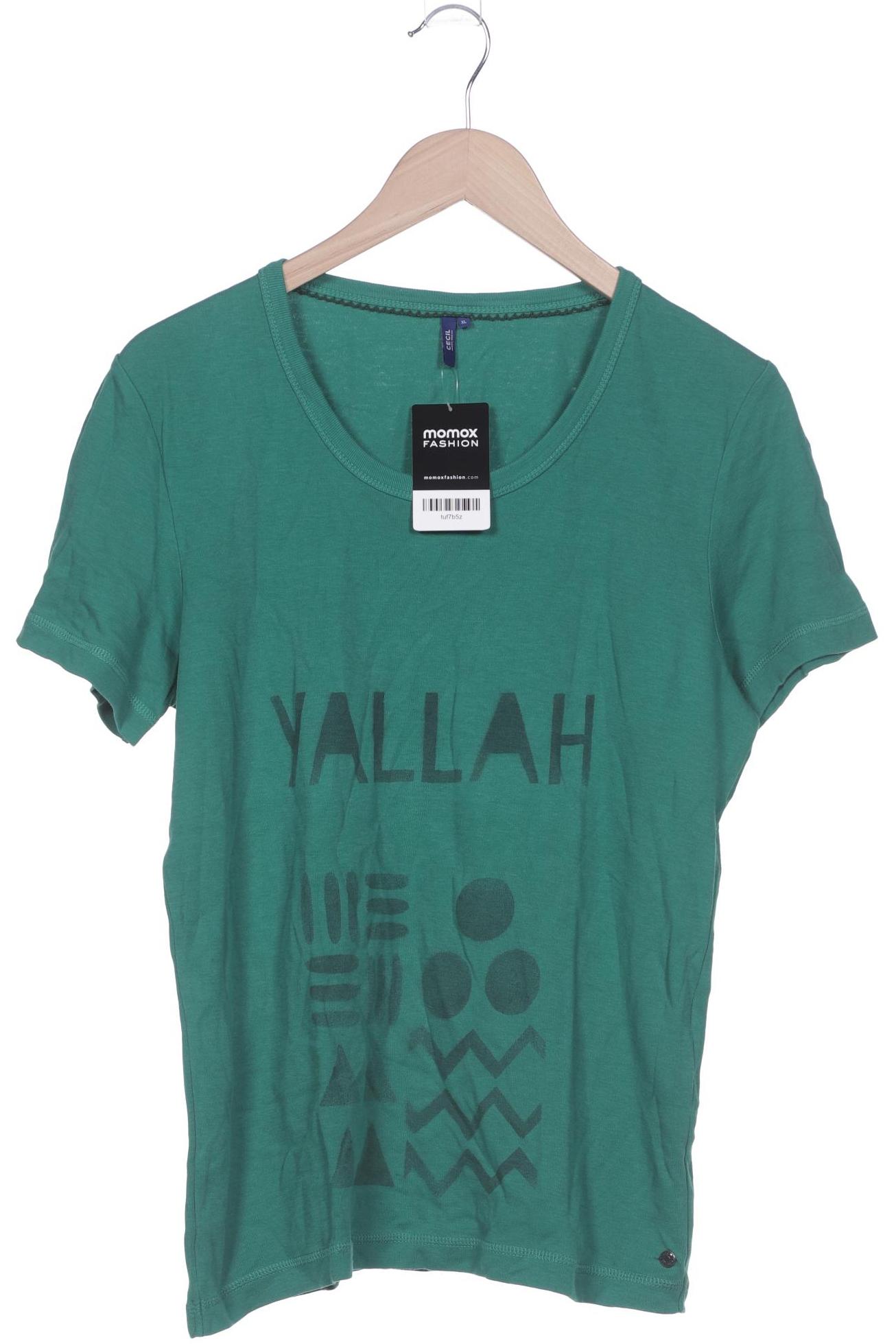 

Cecil Damen T-Shirt, grün, Gr. 44