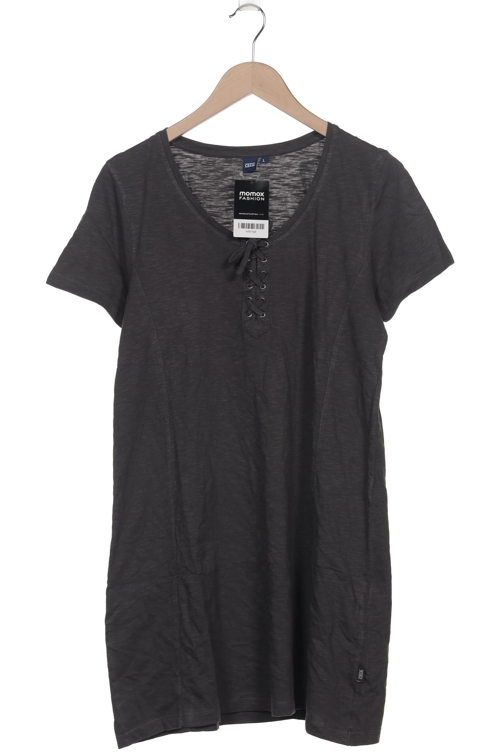 

Cecil Damen T-Shirt, grau, Gr. 42