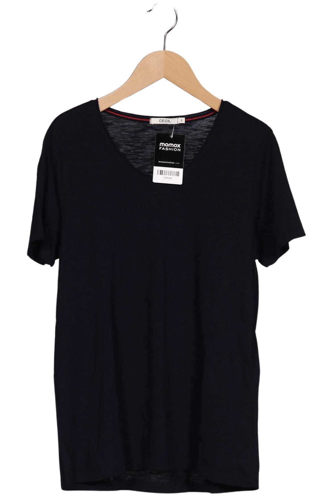 

Cecil Damen T-Shirt, marineblau, Gr. 36