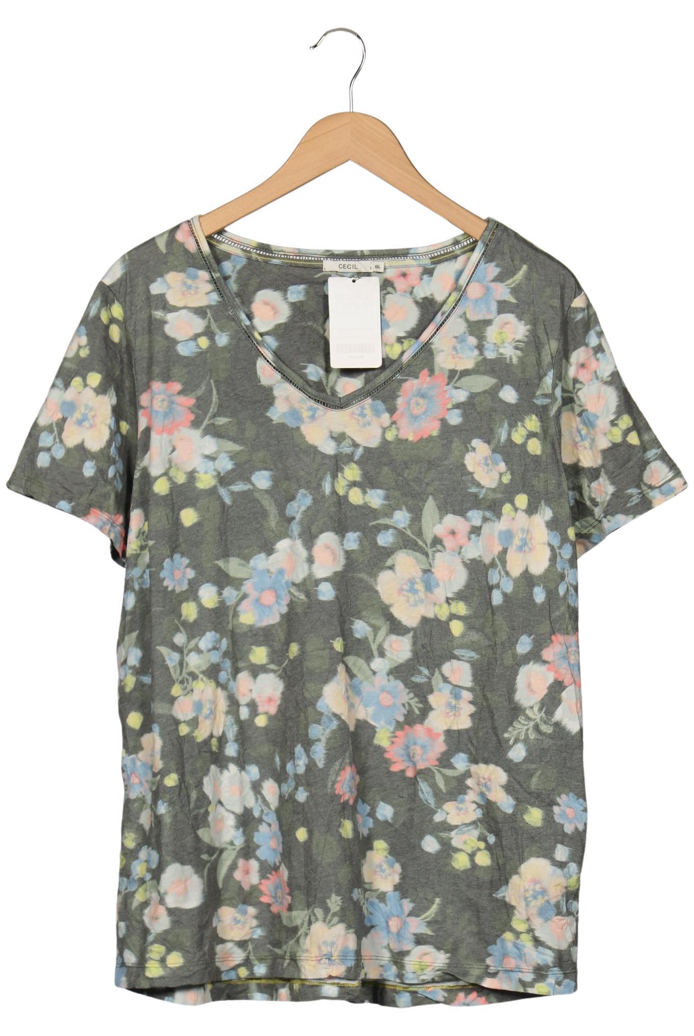 

Cecil Damen T-Shirt, grün, Gr. 46