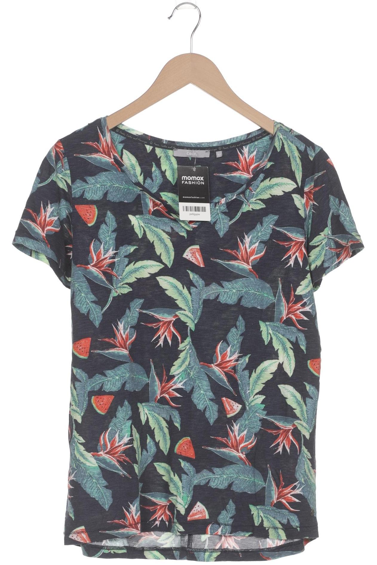 

Cecil Damen T-Shirt, mehrfarbig, Gr. 38