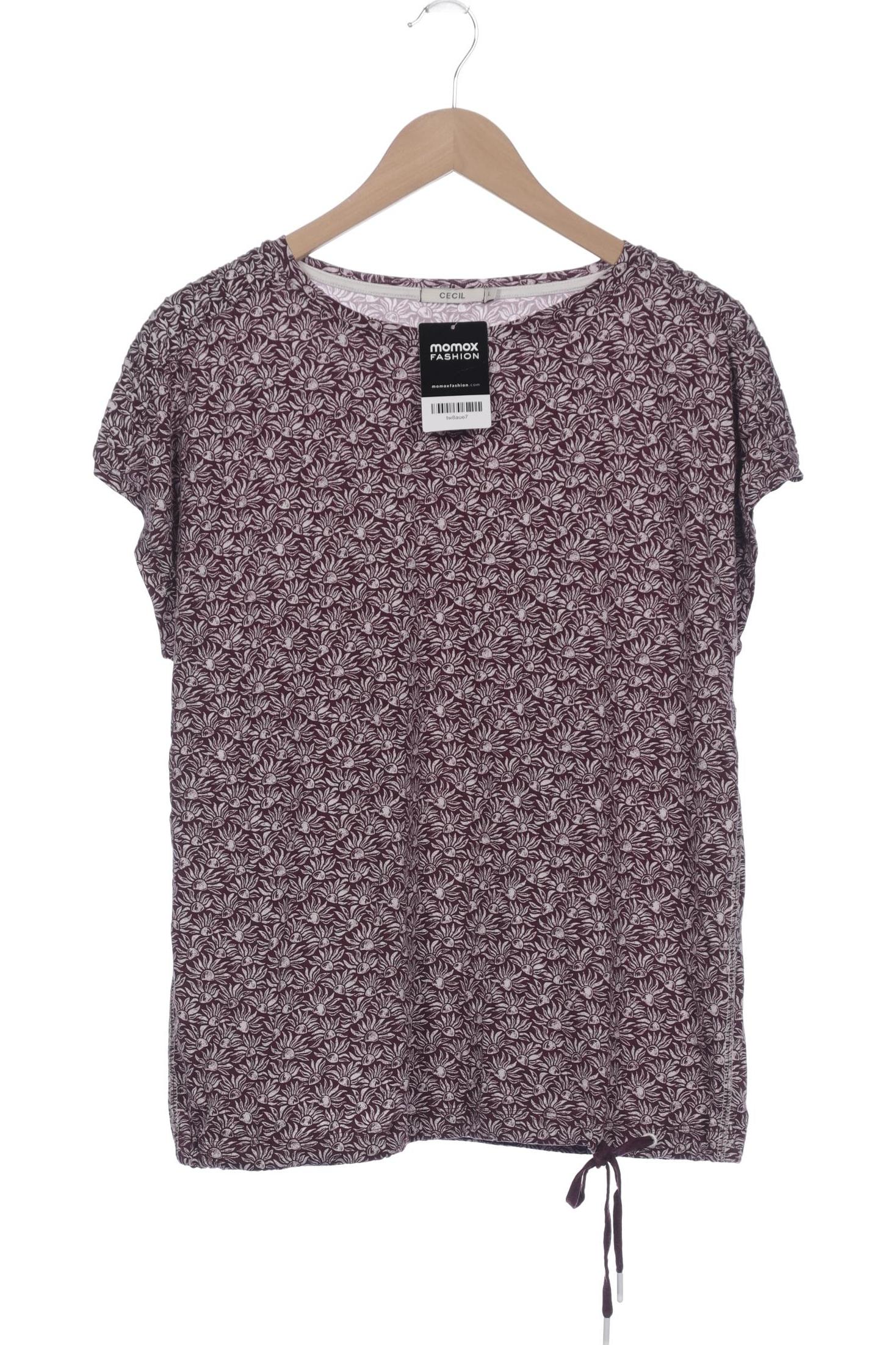 

Cecil Damen T-Shirt, bordeaux, Gr. 42