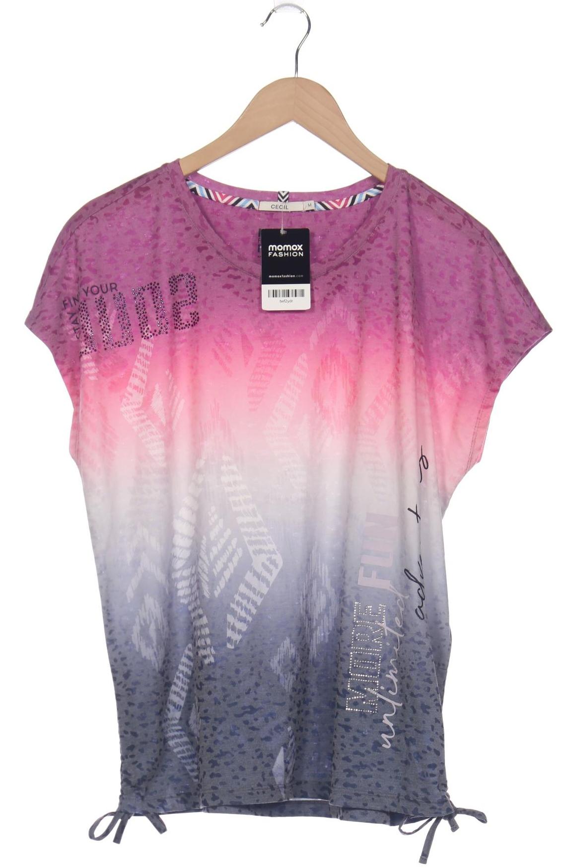 

Cecil Damen T-Shirt, mehrfarbig, Gr. 38