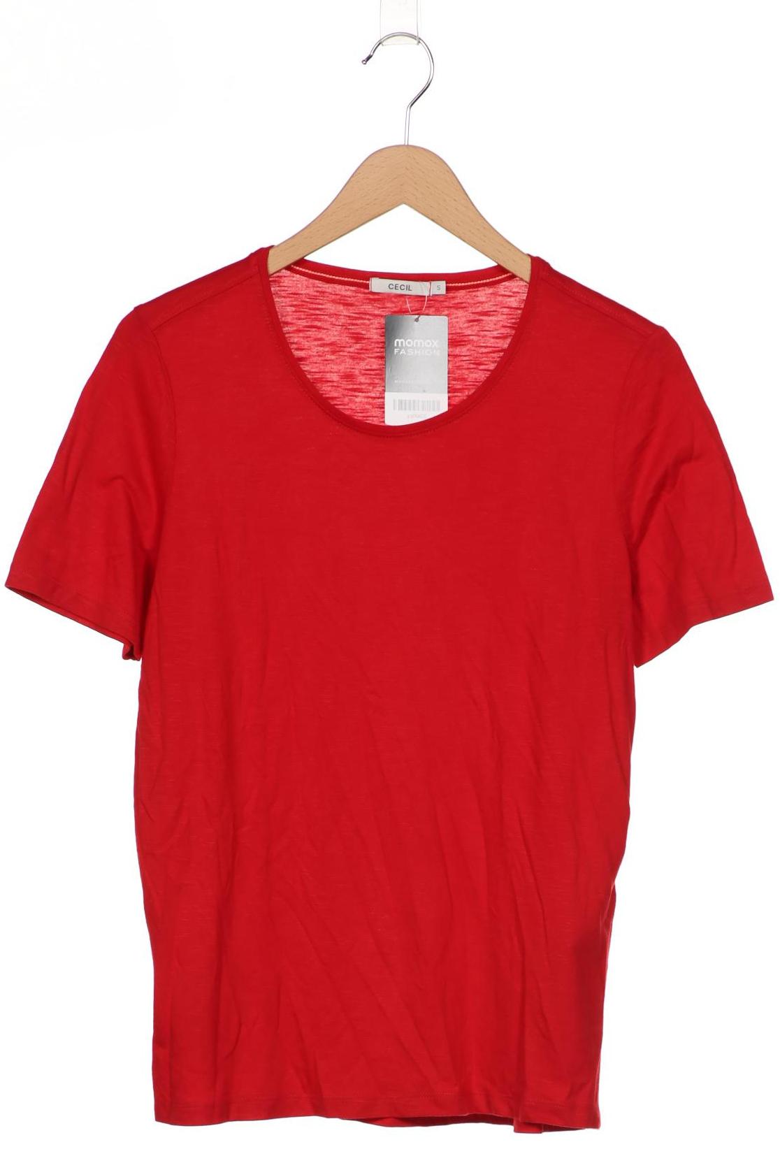 

Cecil Damen T-Shirt, rot, Gr. 36