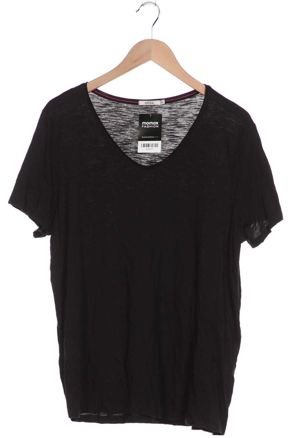 

Cecil Damen T-Shirt, schwarz, Gr. 44
