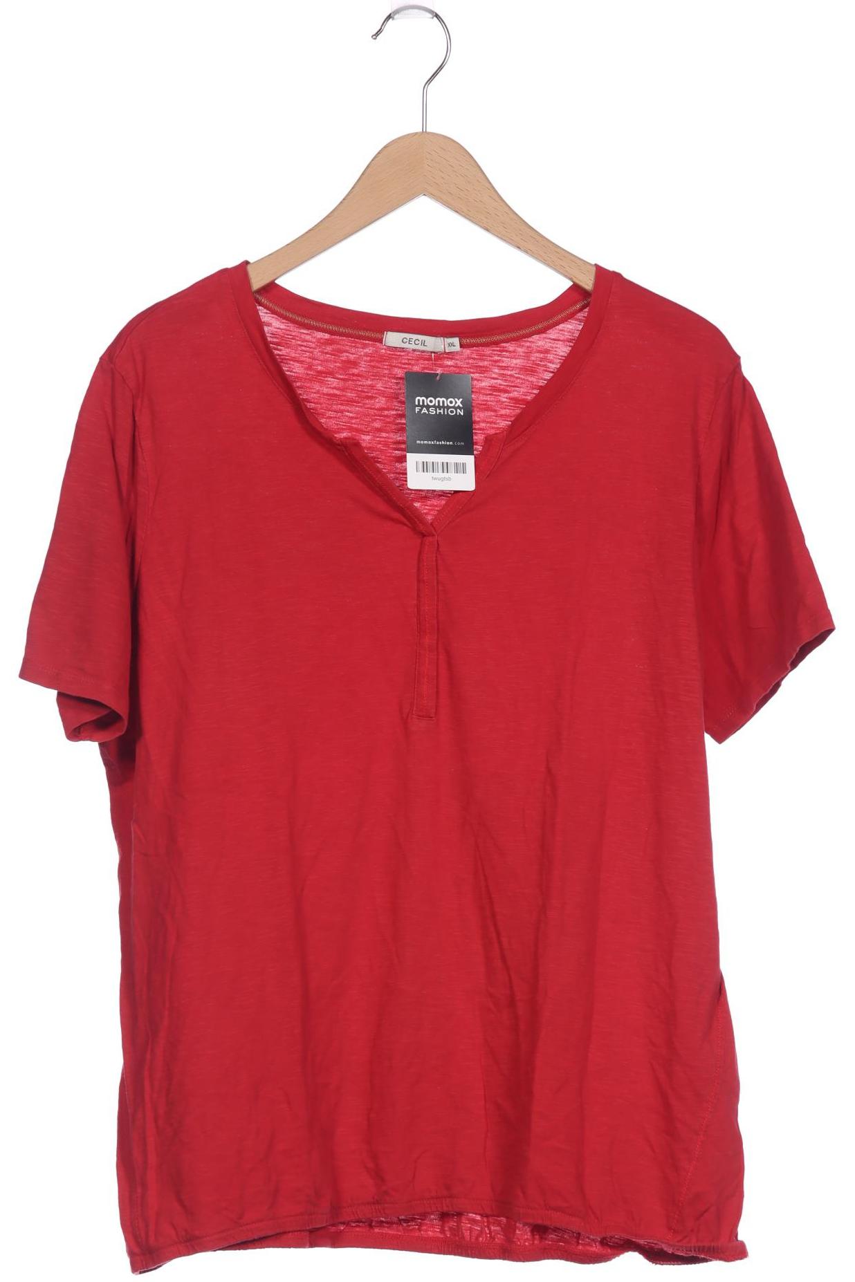 

Cecil Damen T-Shirt, rot, Gr. 46