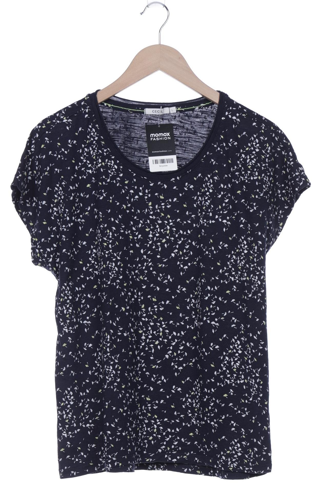 

Cecil Damen T-Shirt, marineblau, Gr. 42