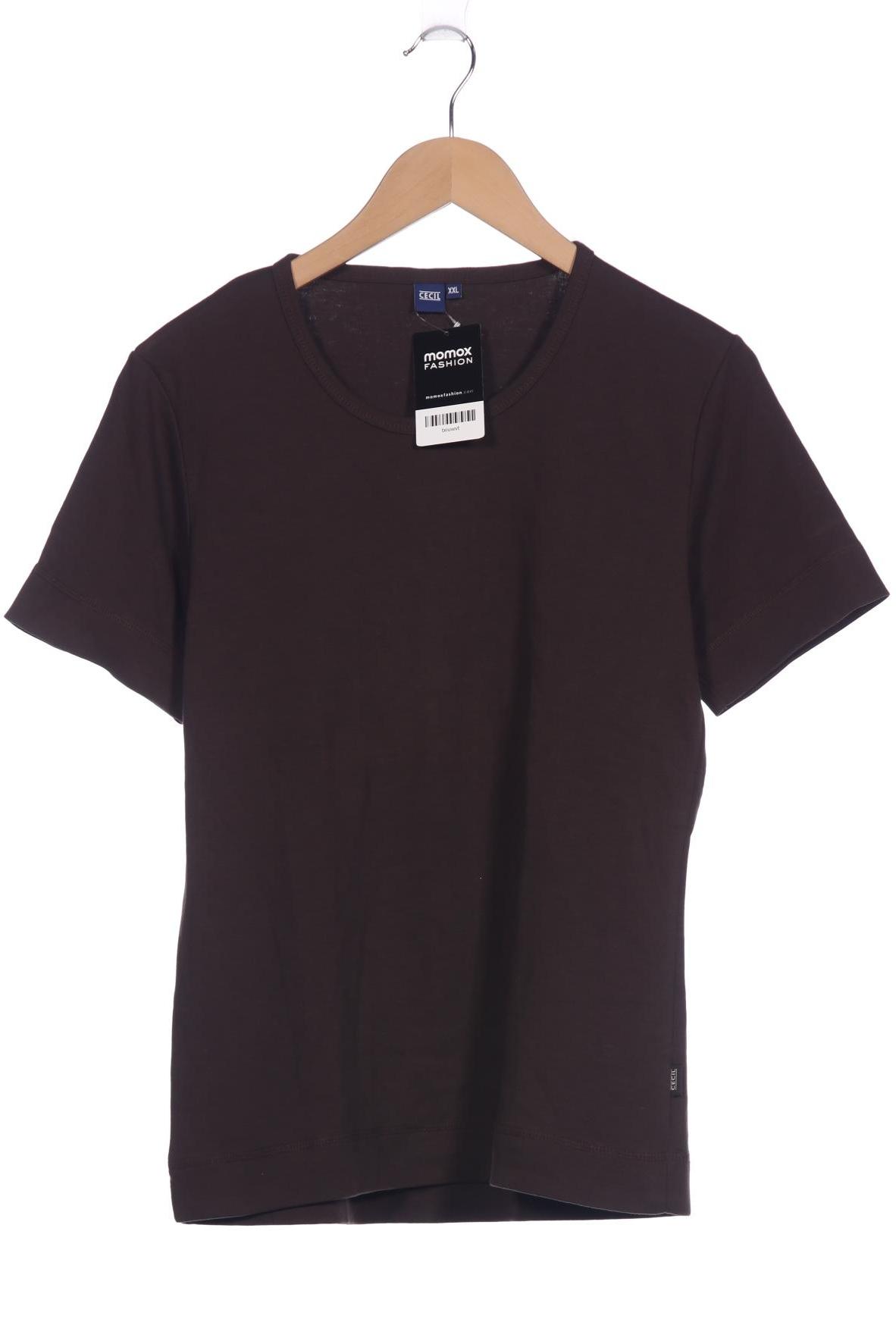 

Cecil Damen T-Shirt, braun, Gr. 46