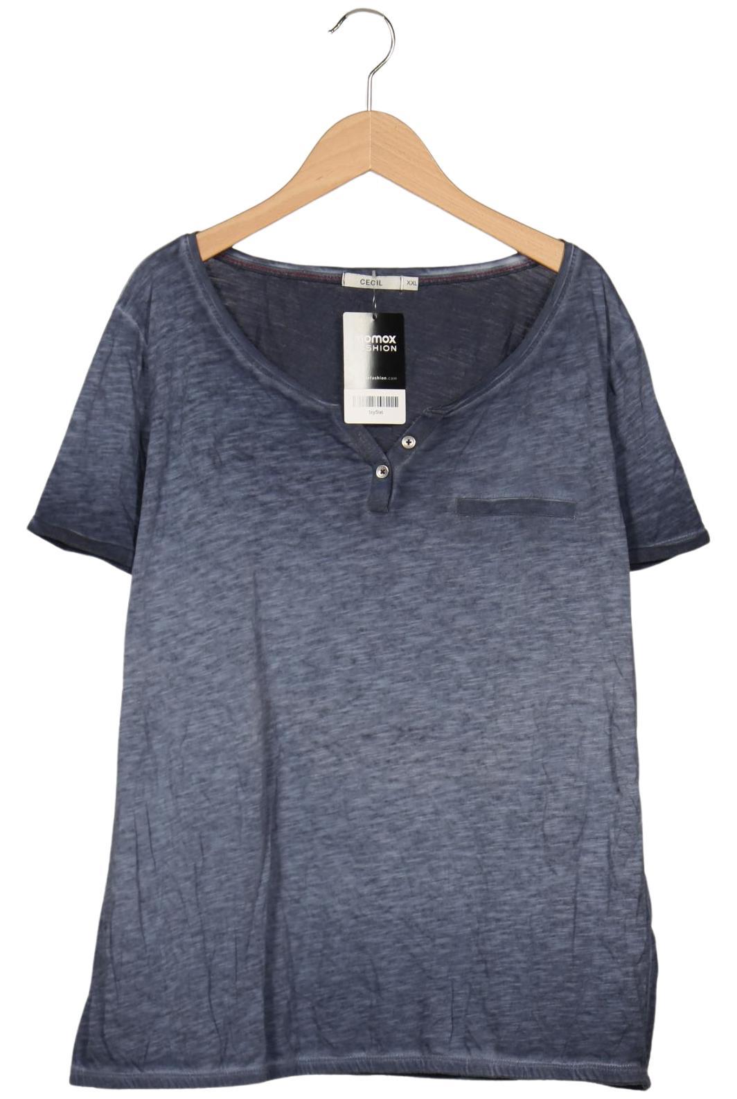 

Cecil Damen T-Shirt, marineblau, Gr. 46