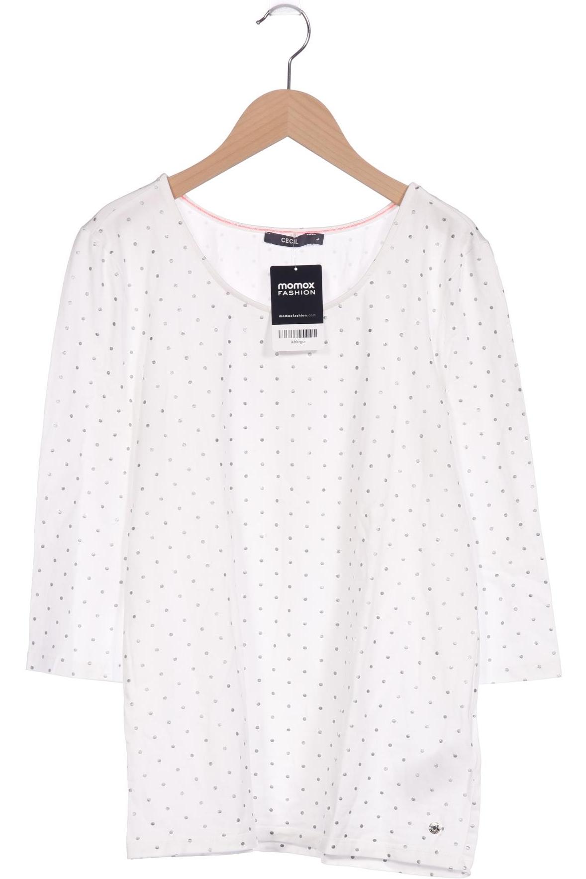 

Cecil Damen T-Shirt, weiß, Gr. 42