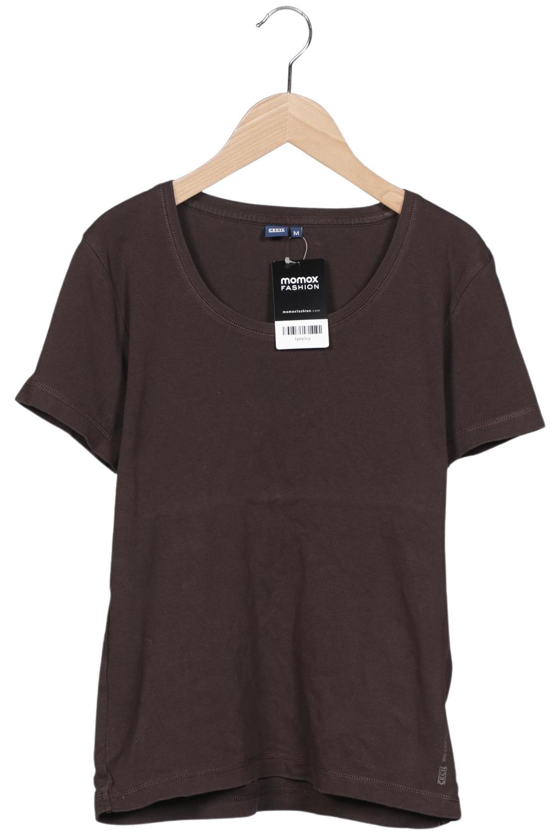 

Cecil Damen T-Shirt, braun, Gr. 38