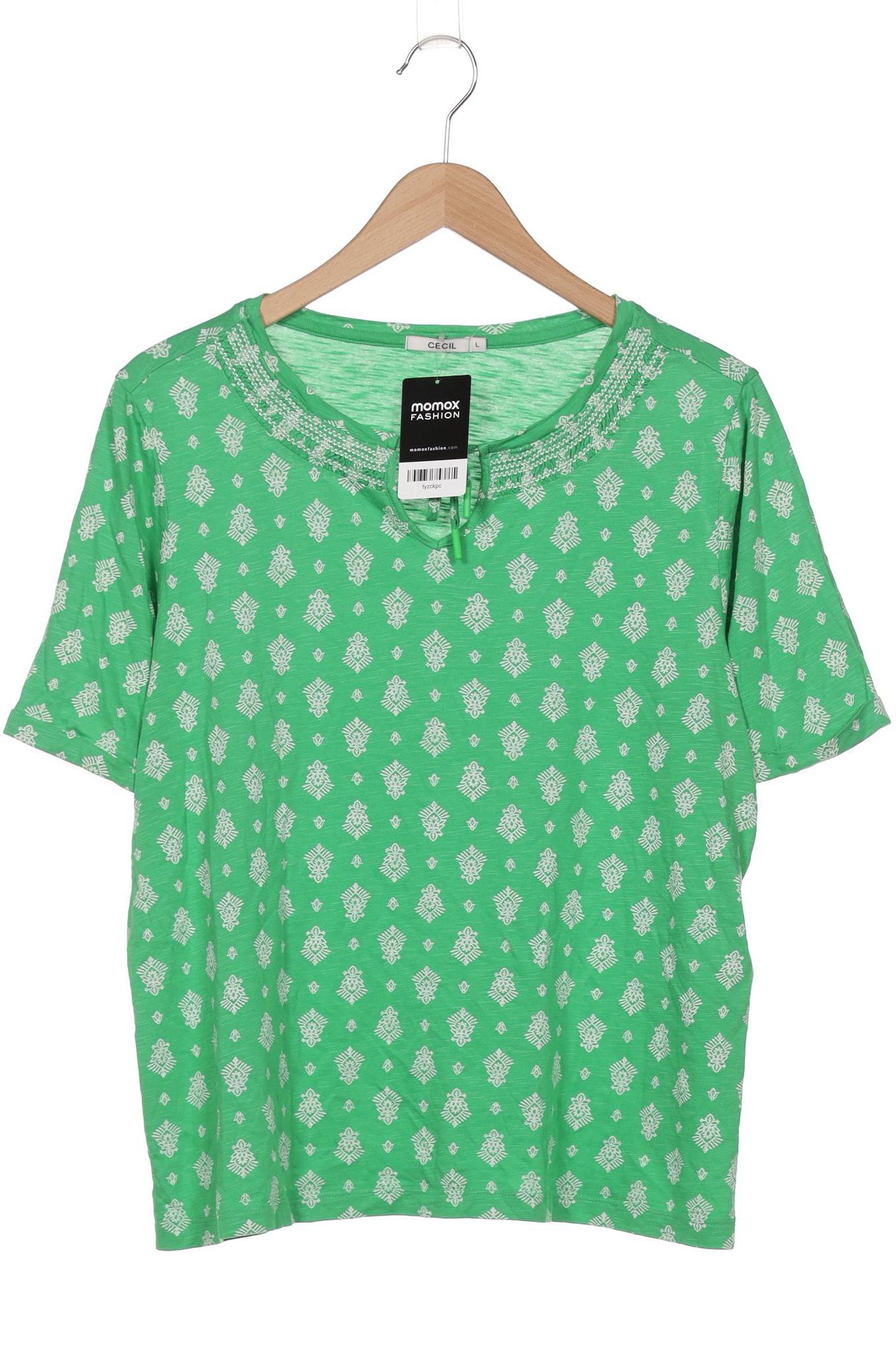 

Cecil Damen T-Shirt, grün, Gr. 42