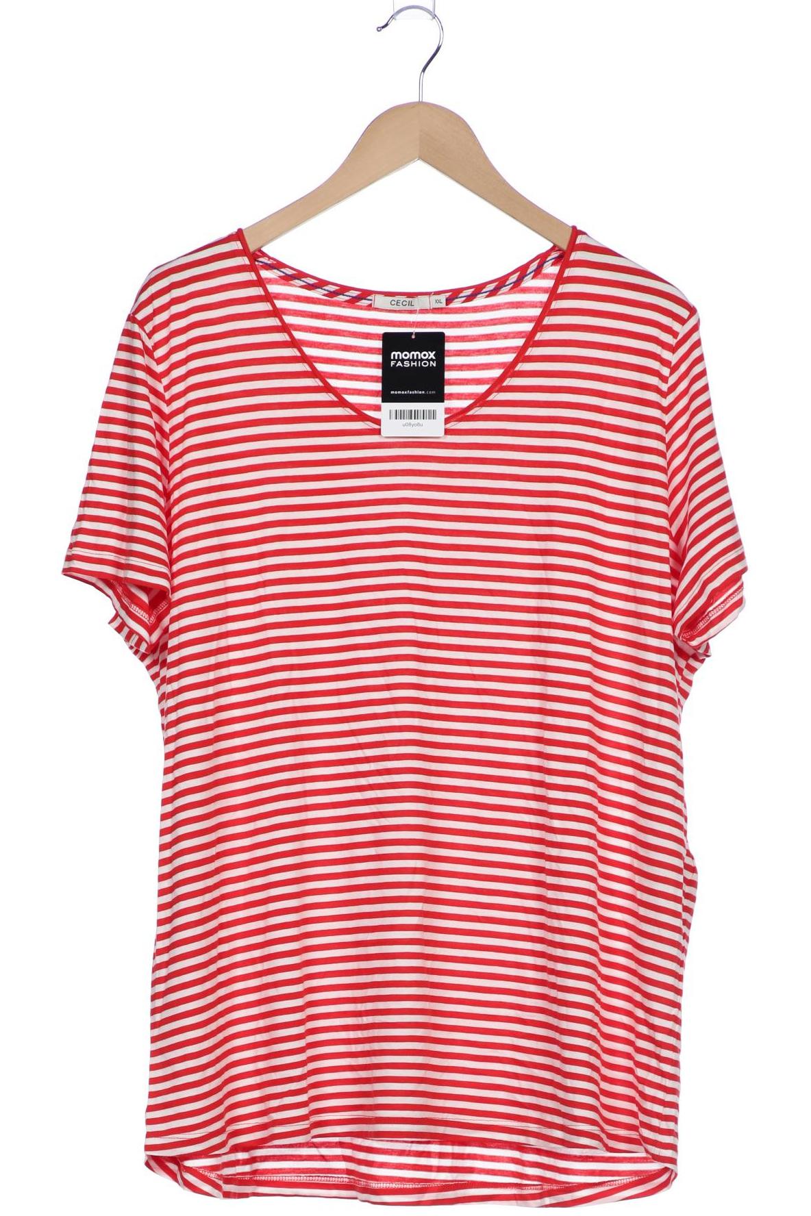 

Cecil Damen T-Shirt, rot, Gr. 46