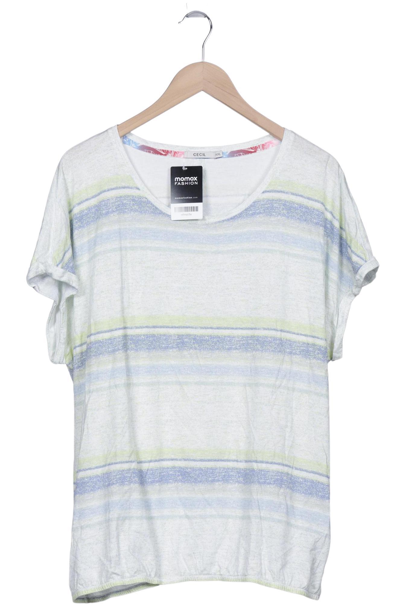 

Cecil Damen T-Shirt, hellgrün, Gr. 46