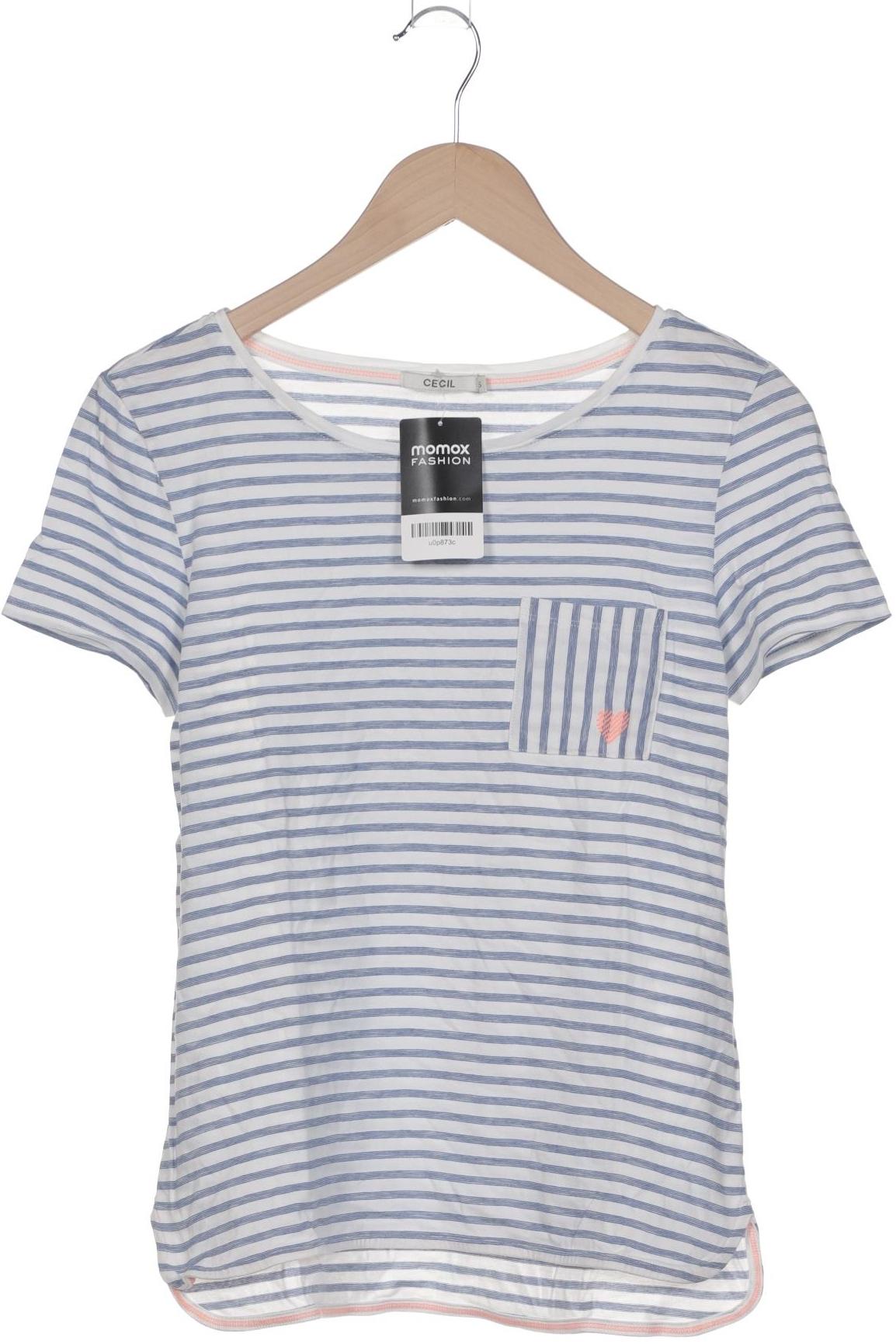 

Cecil Damen T-Shirt, blau, Gr. 34