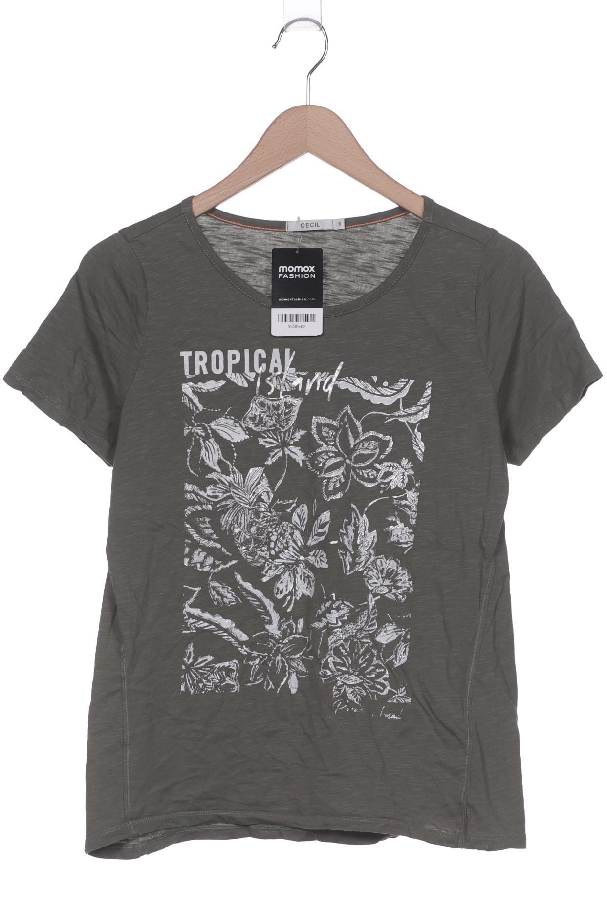 

Cecil Damen T-Shirt, grün, Gr. 36