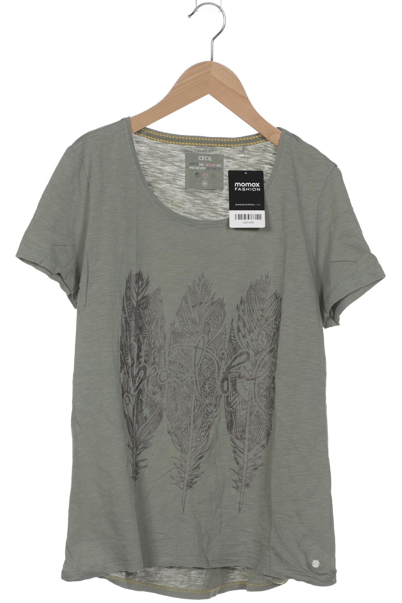 

Cecil Damen T-Shirt, grün, Gr. 38