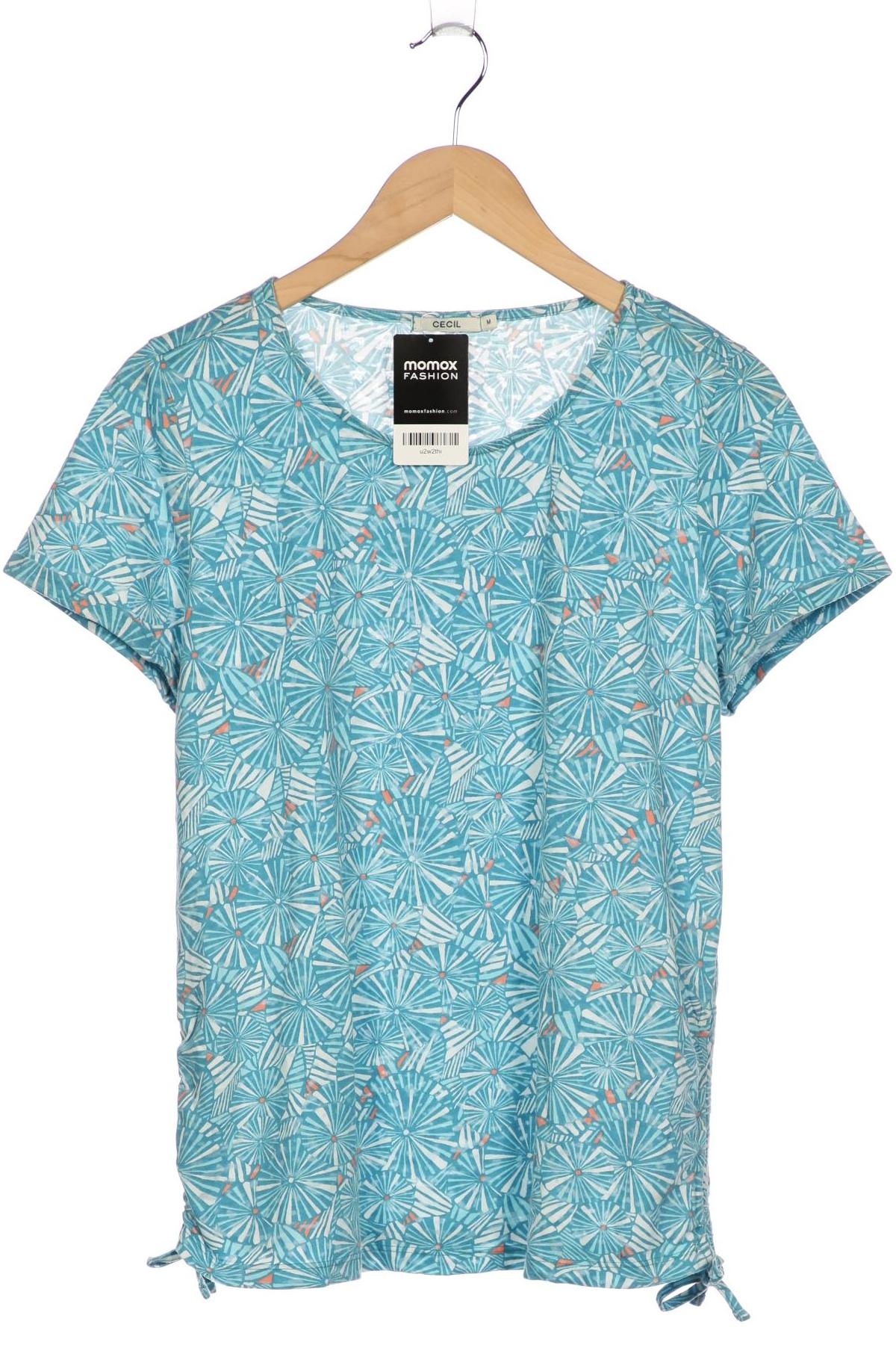 

Cecil Damen T-Shirt, blau, Gr. 38