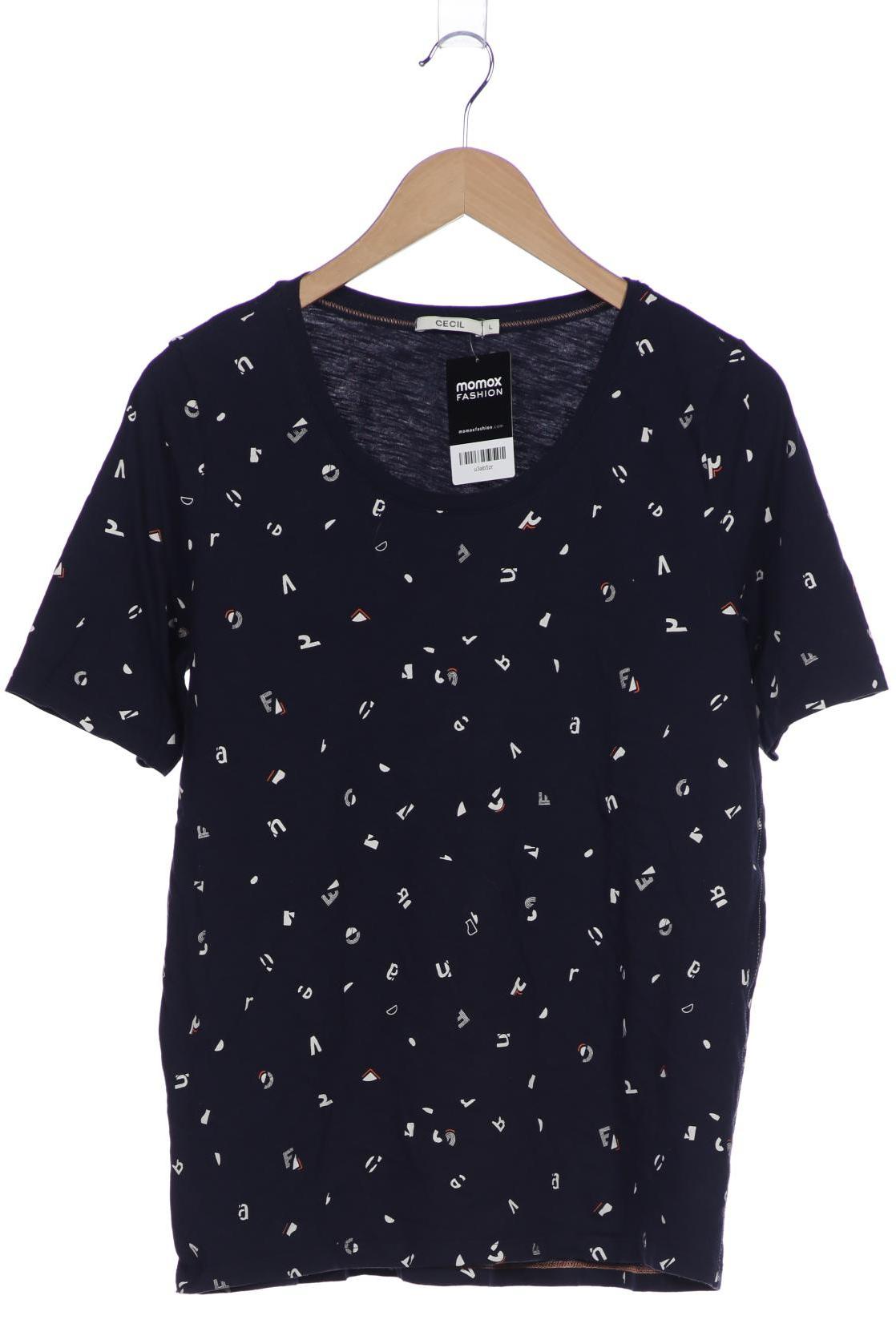 

Cecil Damen T-Shirt, marineblau, Gr. 42