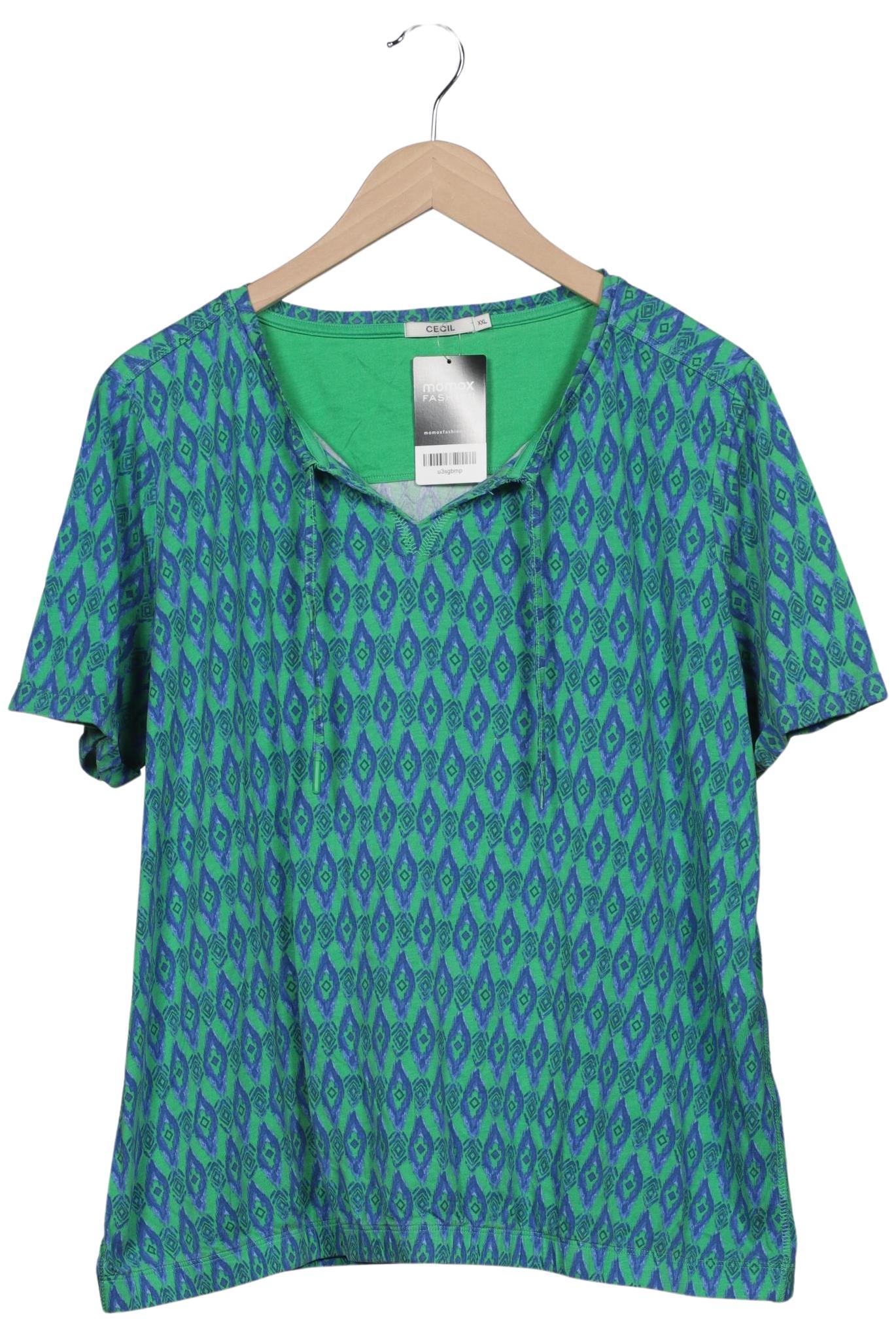 

Cecil Damen T-Shirt, grün, Gr. 46
