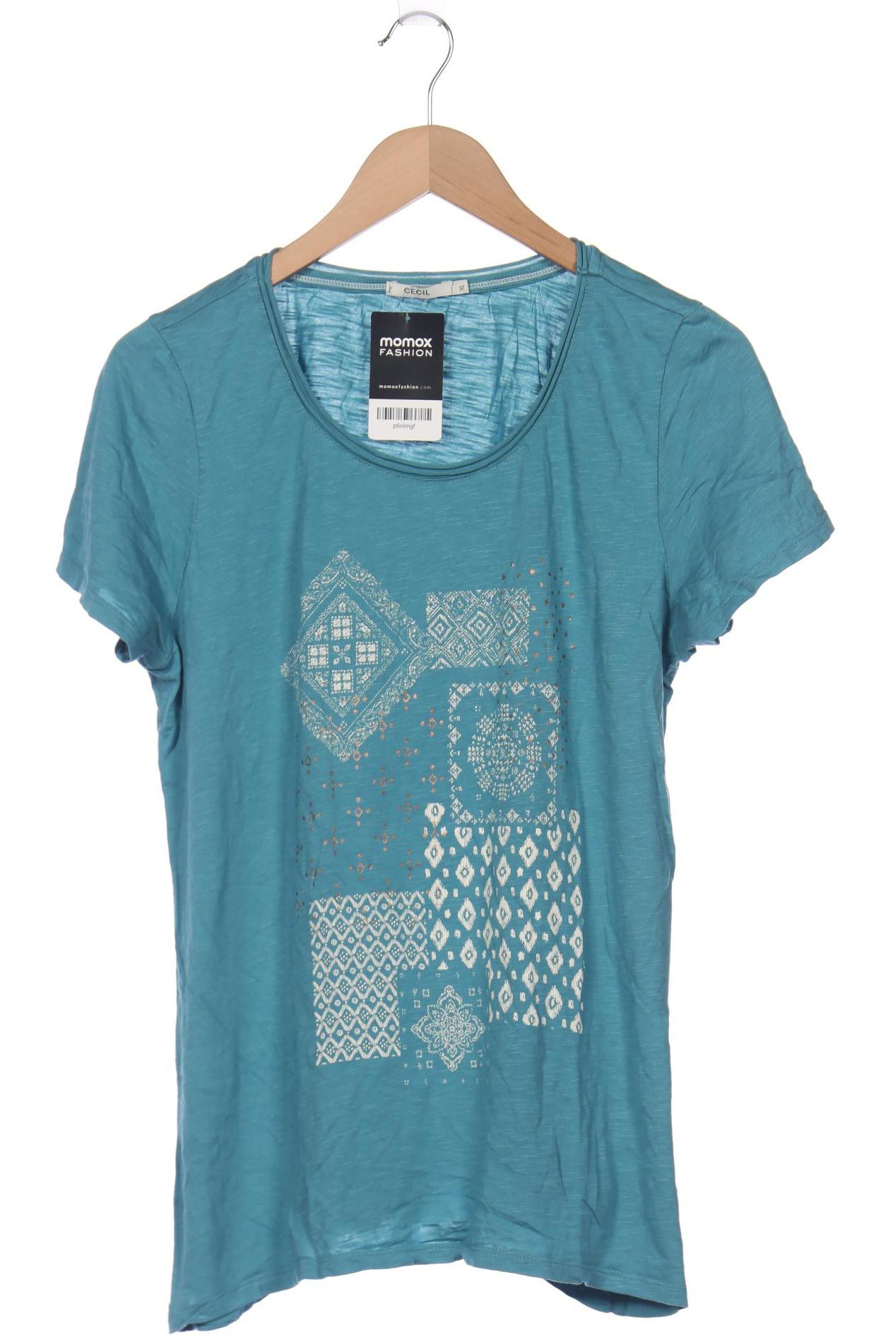 

CECIL Damen T-Shirt, blau