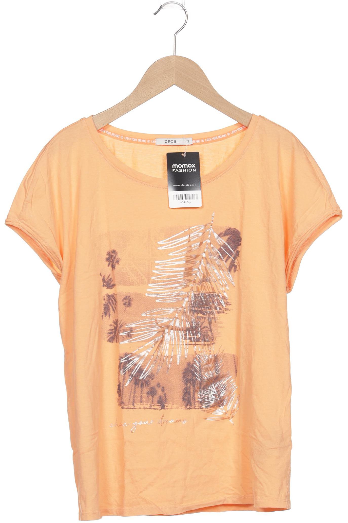 

Cecil Damen T-Shirt, orange, Gr. 36
