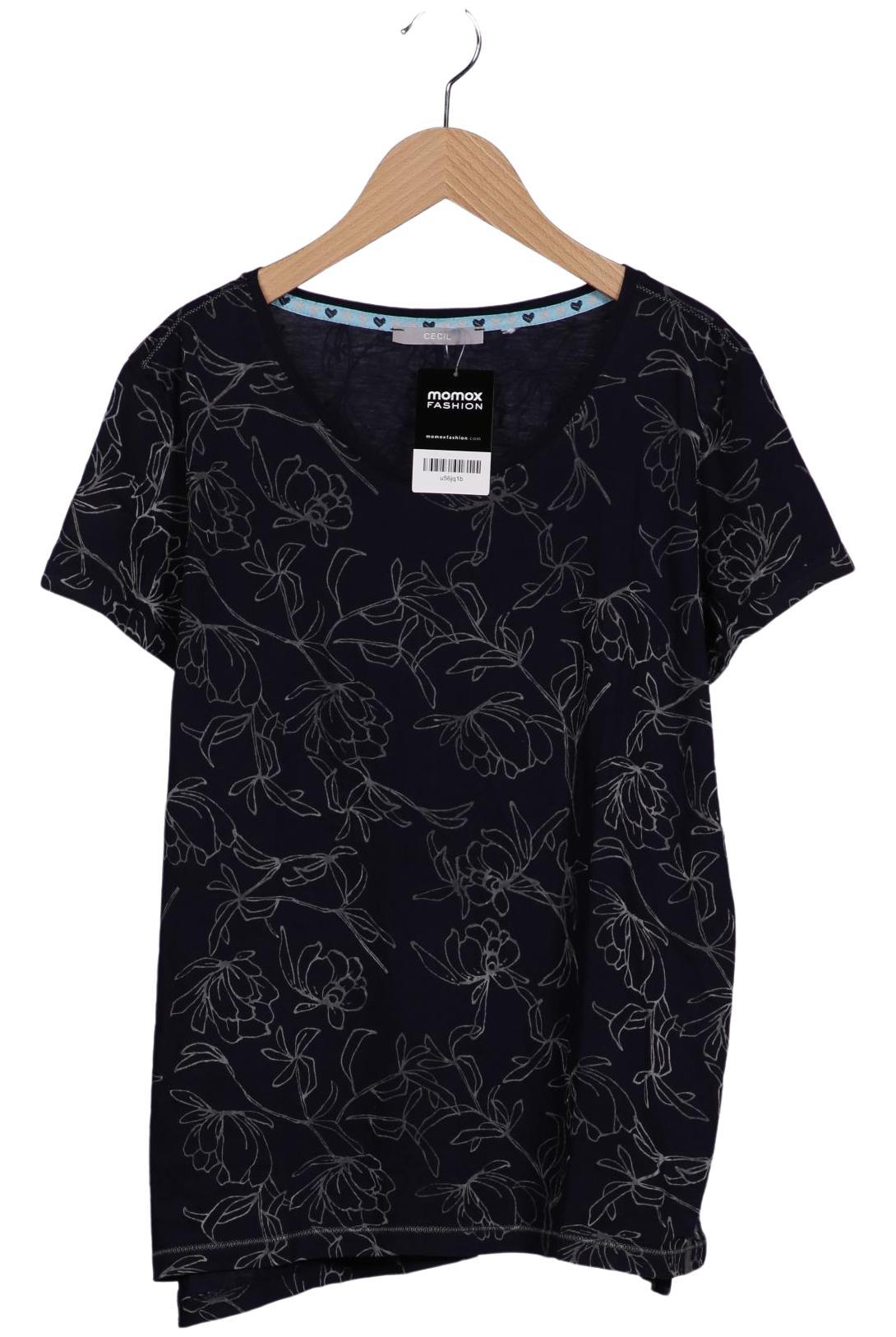 

Cecil Damen T-Shirt, marineblau, Gr. 42