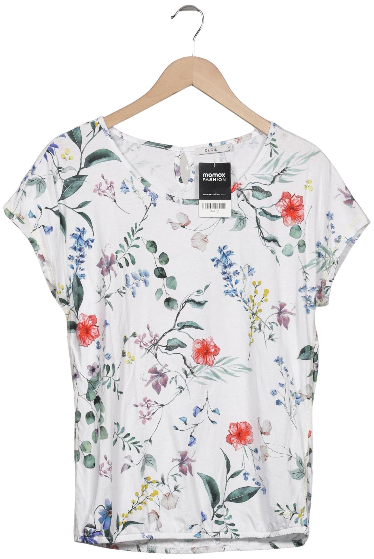

Cecil Damen T-Shirt, weiß, Gr. 38