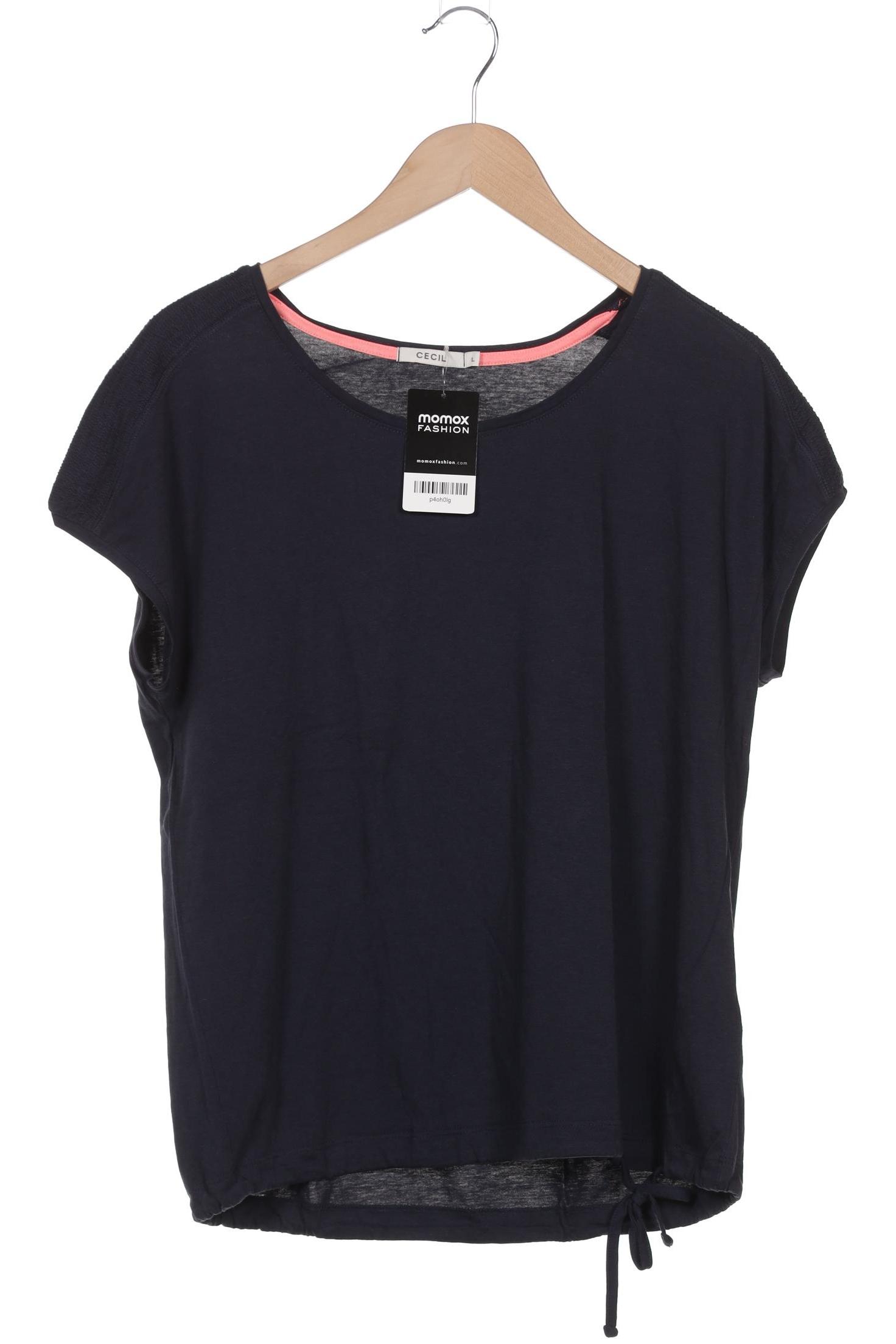 

Cecil Damen T-Shirt, marineblau, Gr. 42
