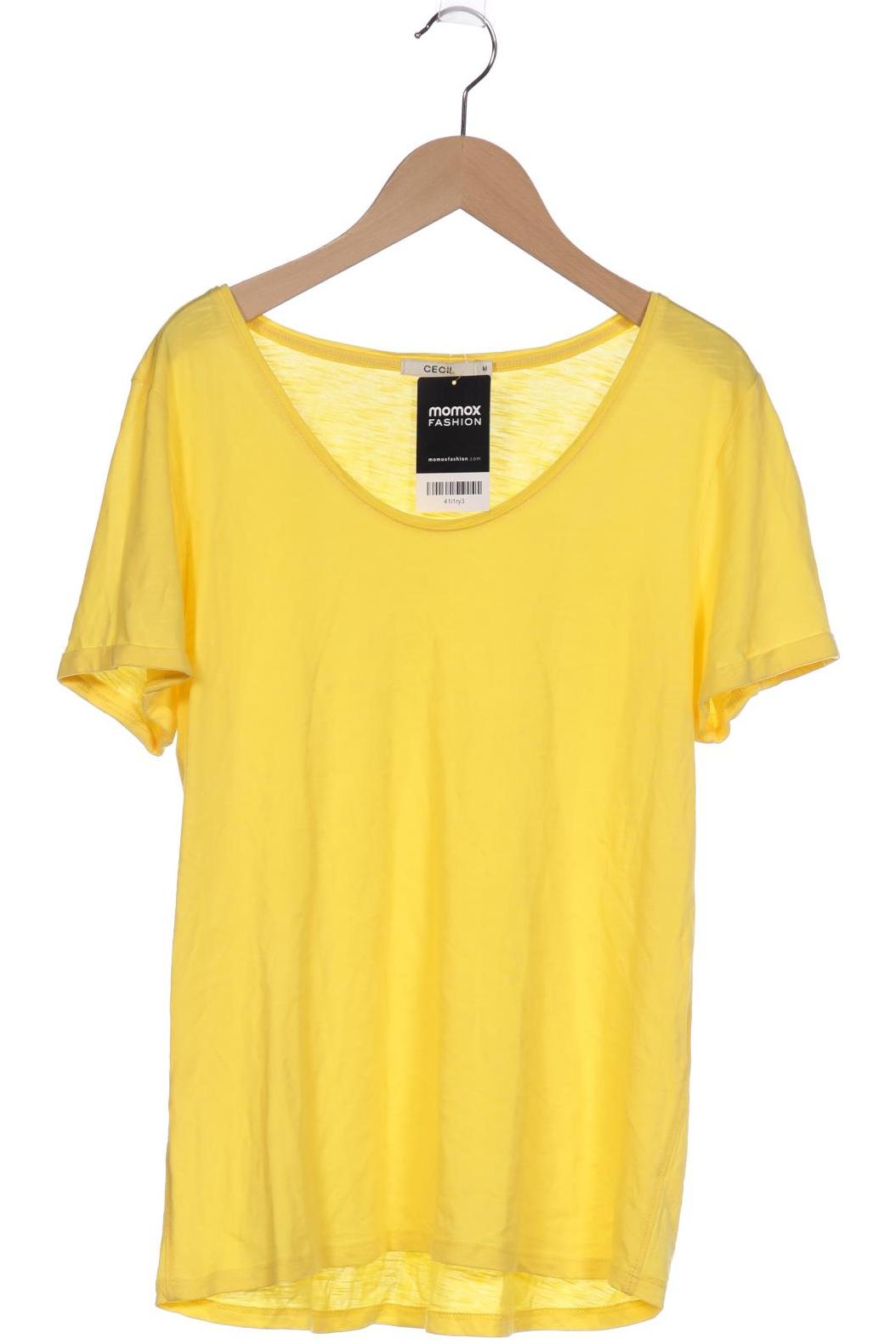 

CECIL Damen T-Shirt, gelb