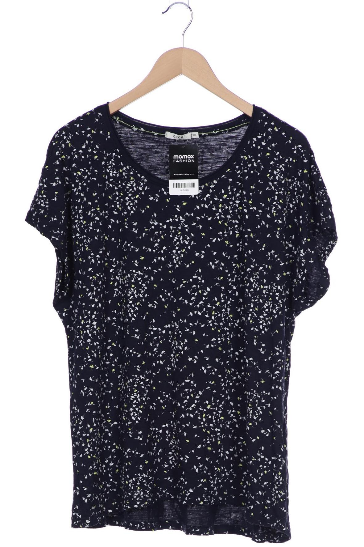 

Cecil Damen T-Shirt, marineblau, Gr. 46