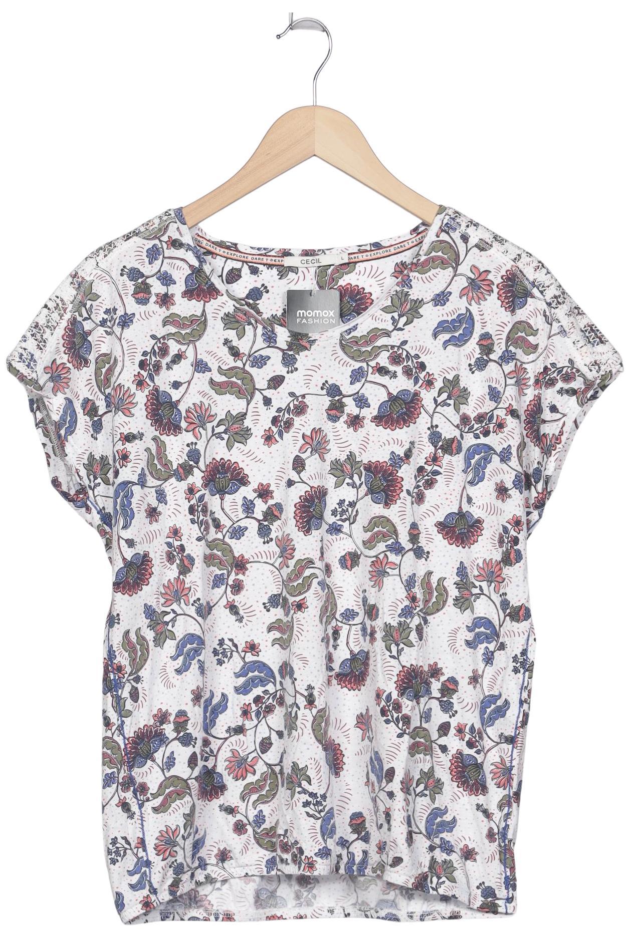 

Cecil Damen T-Shirt, mehrfarbig, Gr. 42