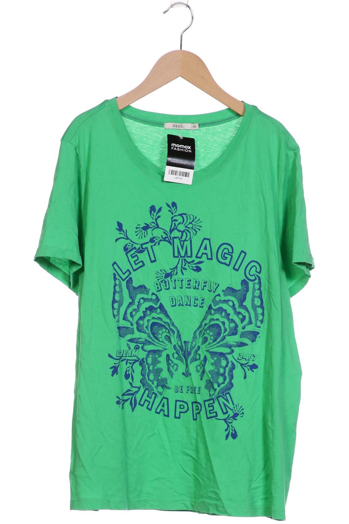 

Cecil Damen T-Shirt, grün, Gr. 46