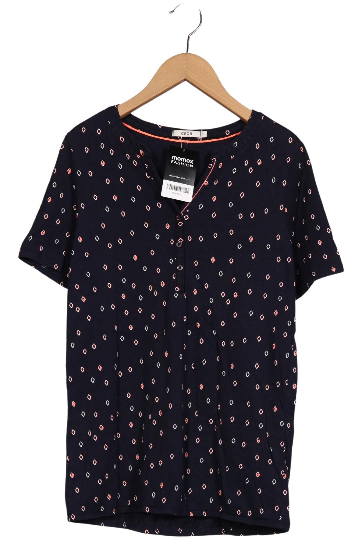 

Cecil Damen T-Shirt, marineblau, Gr. 36