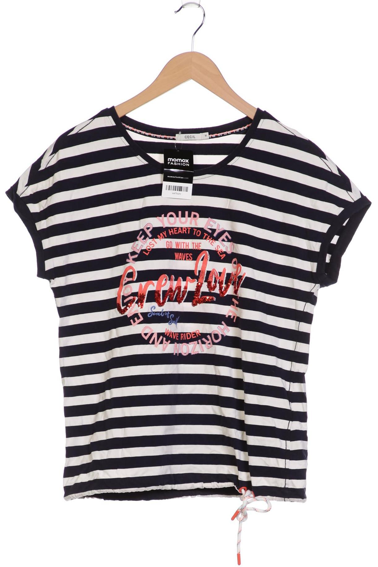 

Cecil Damen T-Shirt, marineblau, Gr. 38