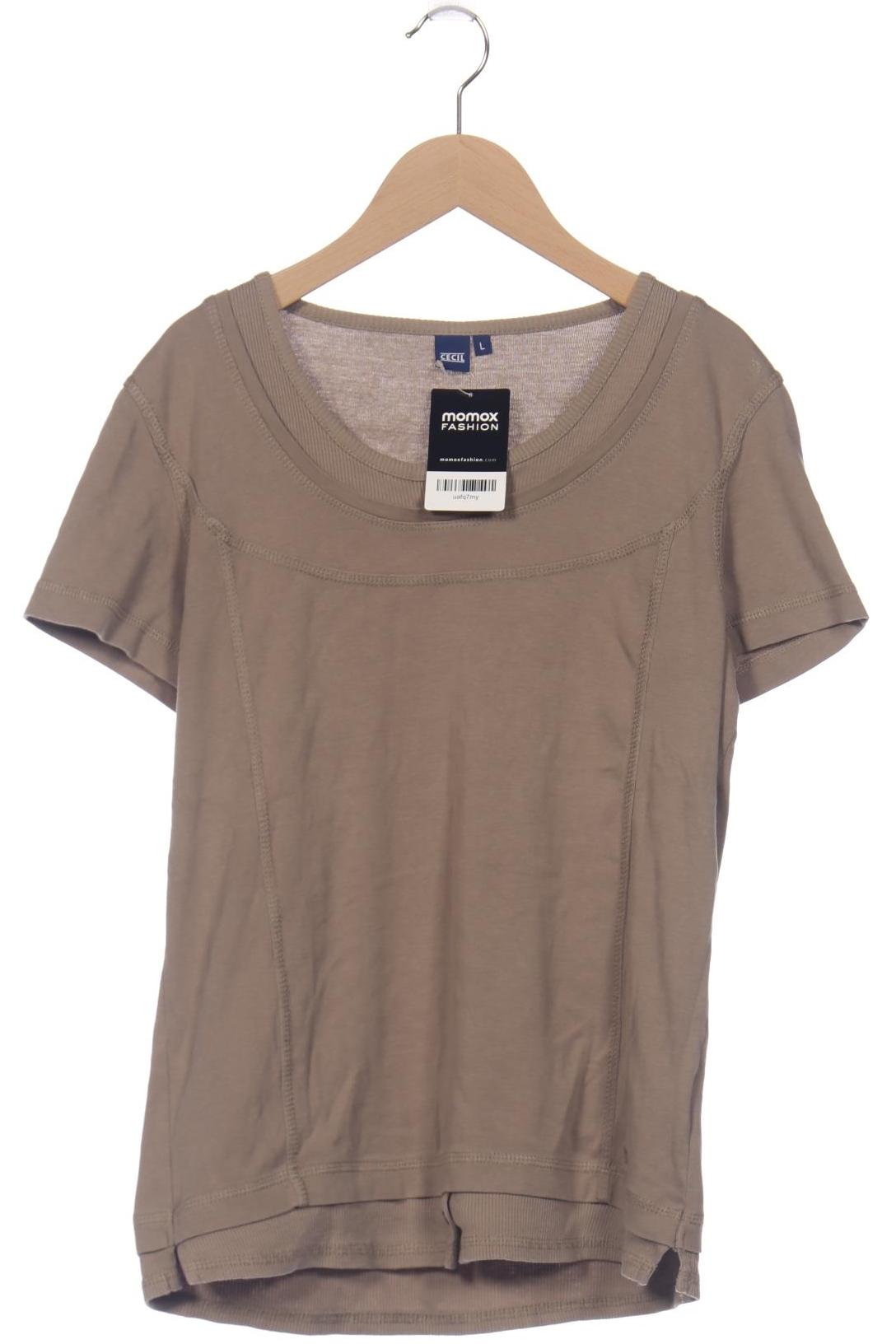 

Cecil Damen T-Shirt, braun, Gr. 42