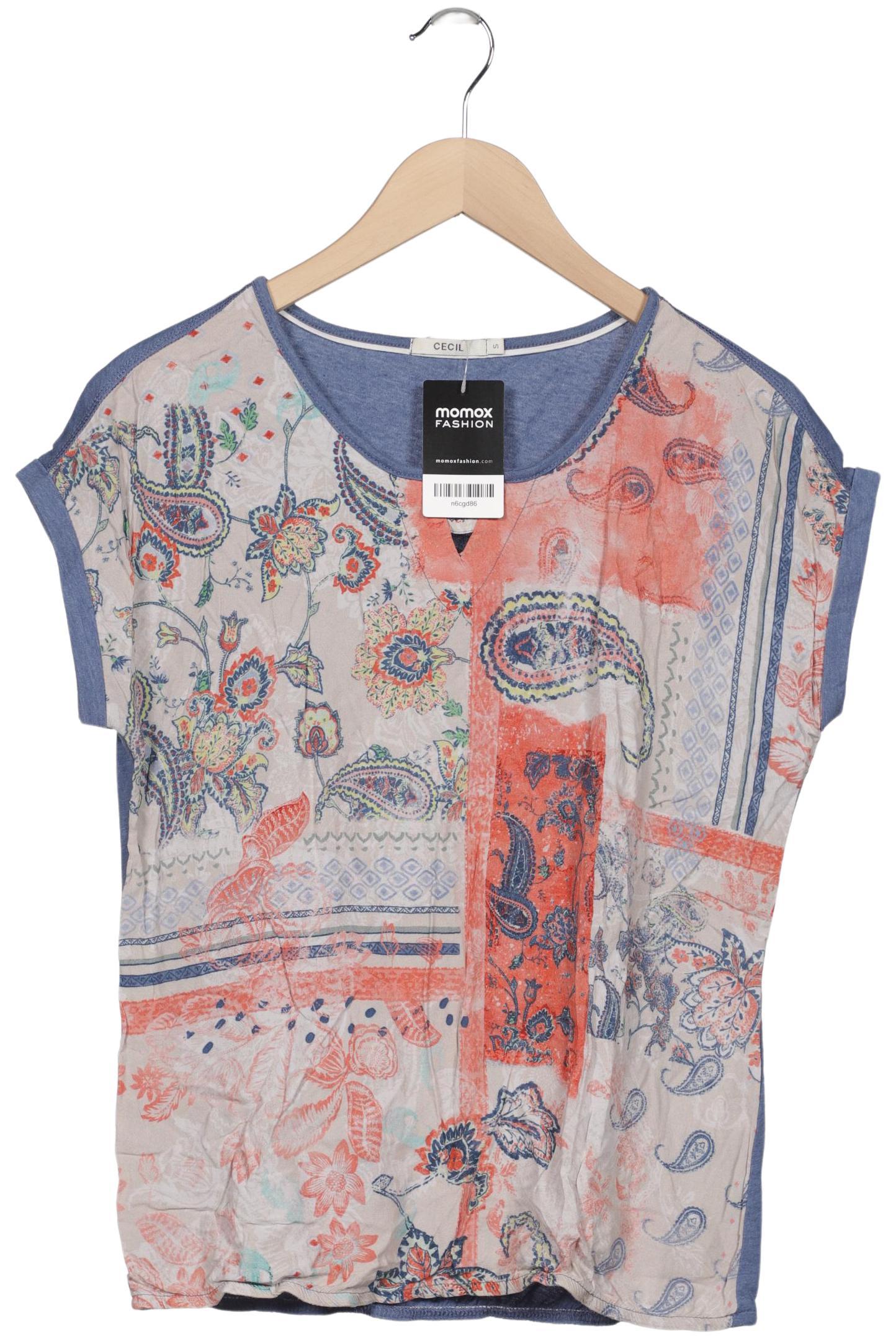 

Cecil Damen T-Shirt, blau, Gr. 36