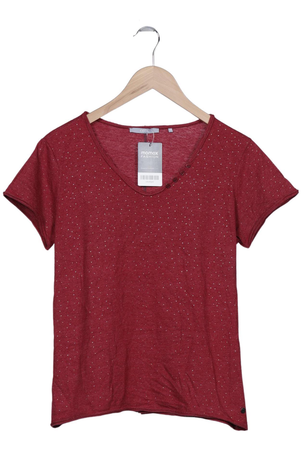 

Cecil Damen T-Shirt, bordeaux, Gr. 38