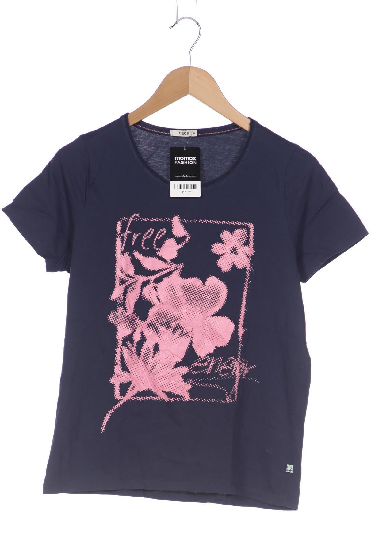 

Cecil Damen T-Shirt, marineblau, Gr. 38