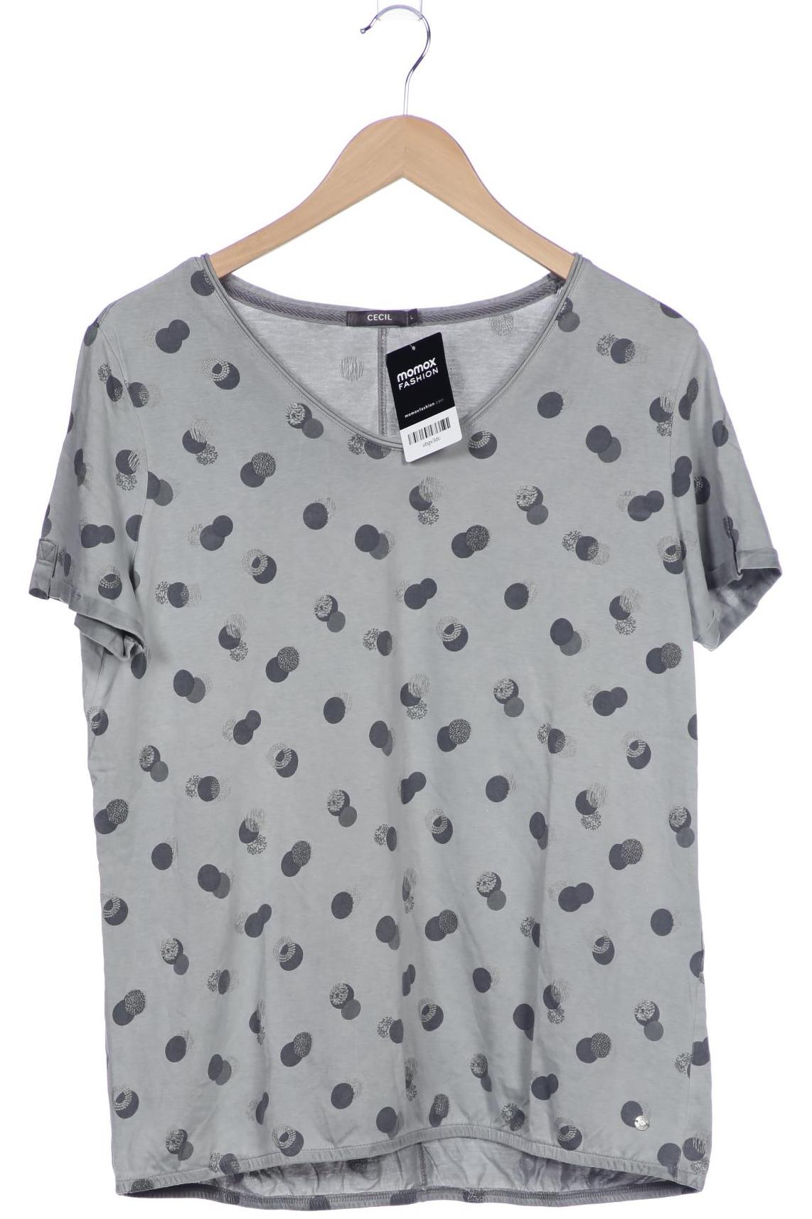 

Cecil Damen T-Shirt, grau, Gr. 42