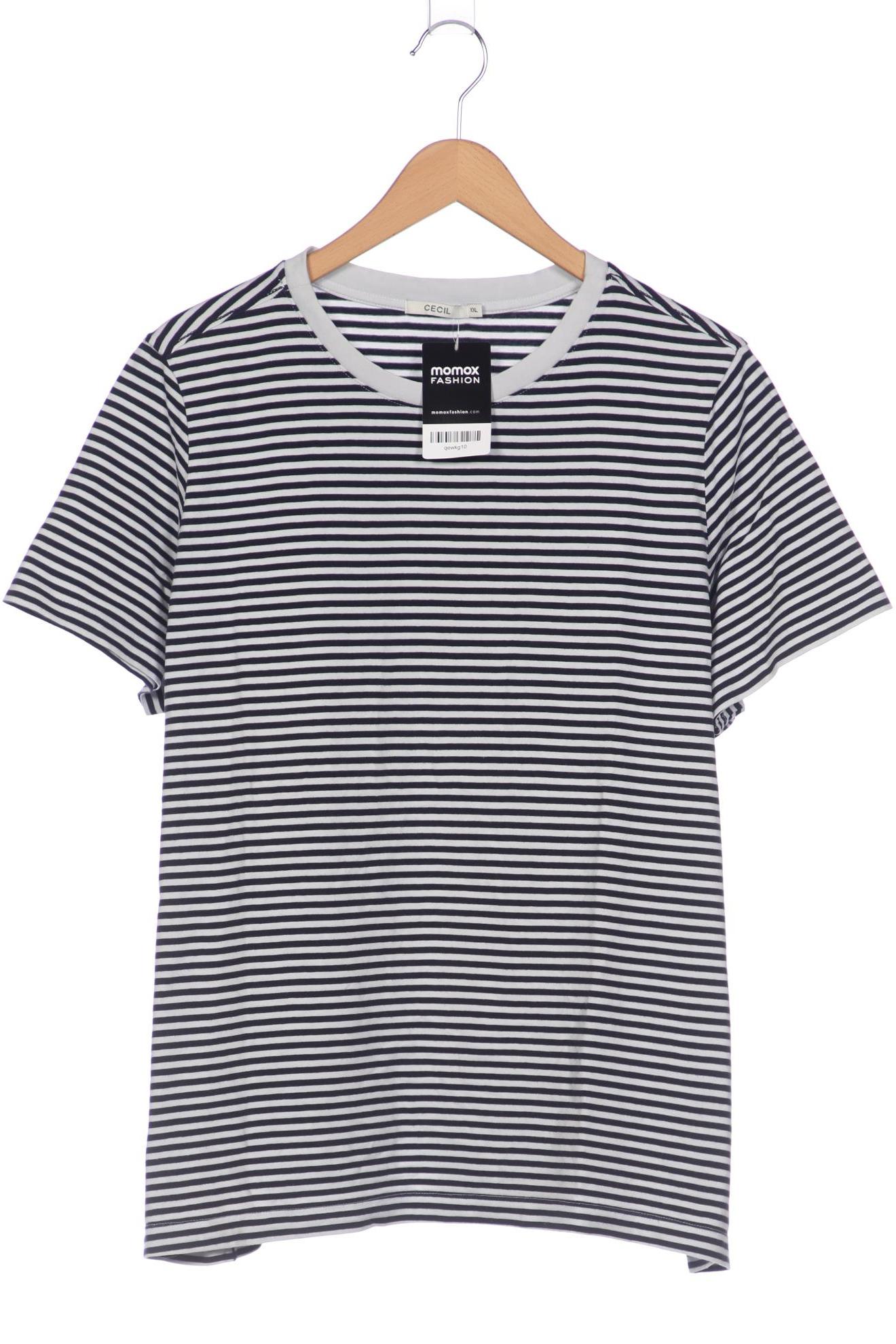 

Cecil Damen T-Shirt, weiß, Gr. 46