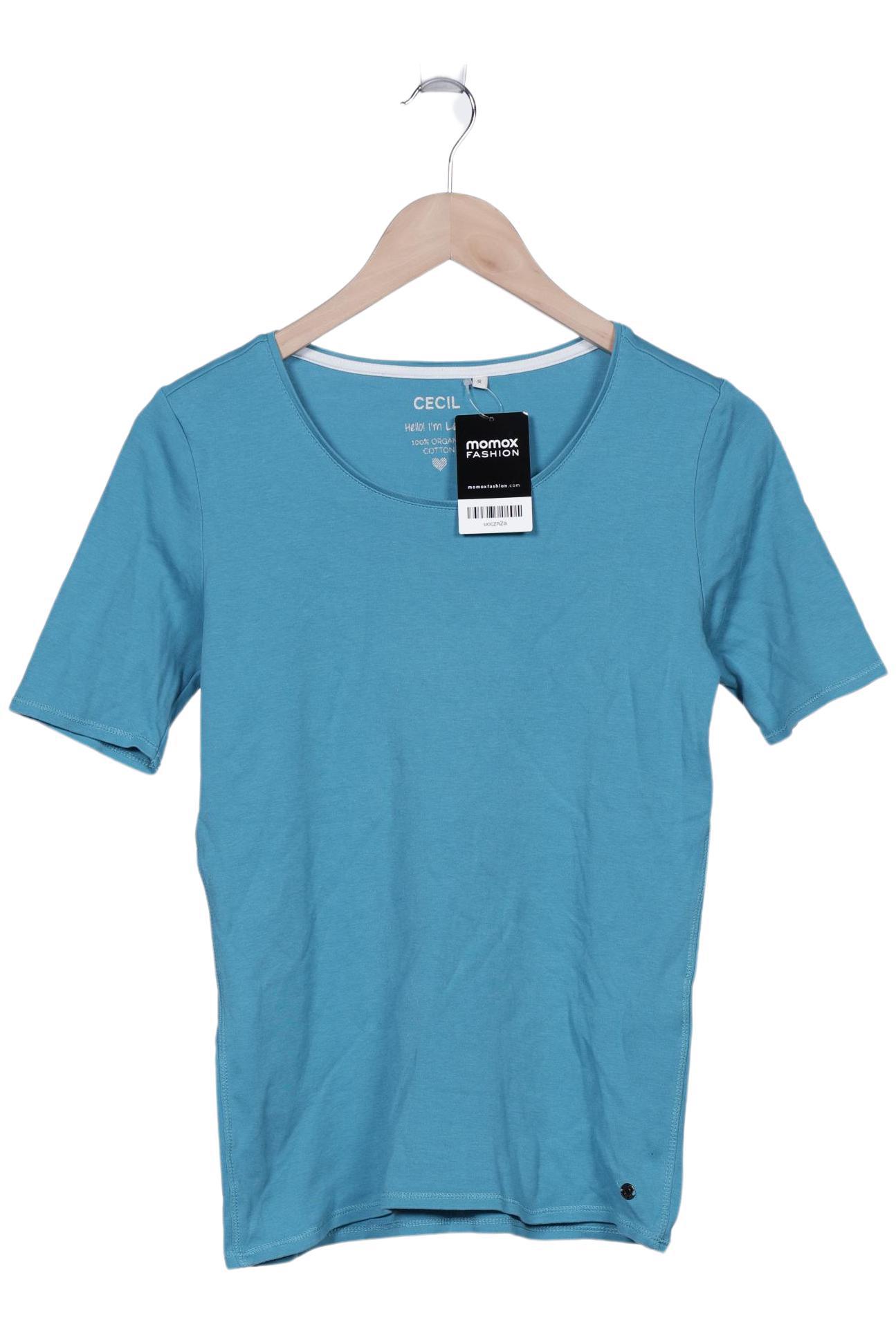 

Cecil Damen T-Shirt, blau, Gr. 36
