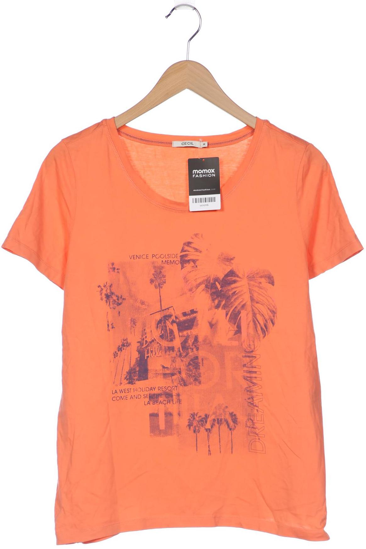 

CECIL Damen T-Shirt, orange