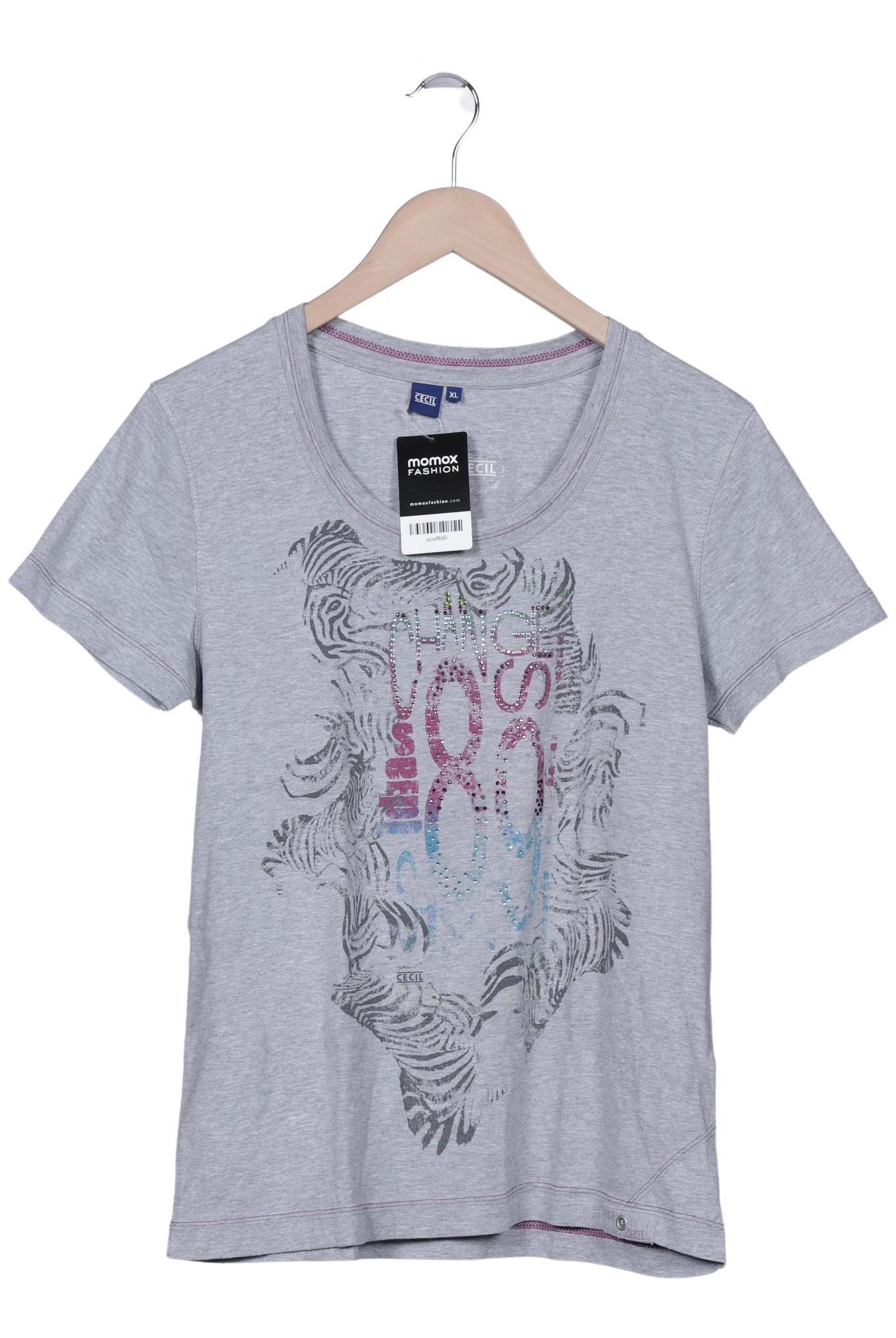

Cecil Damen T-Shirt, grau, Gr. 44