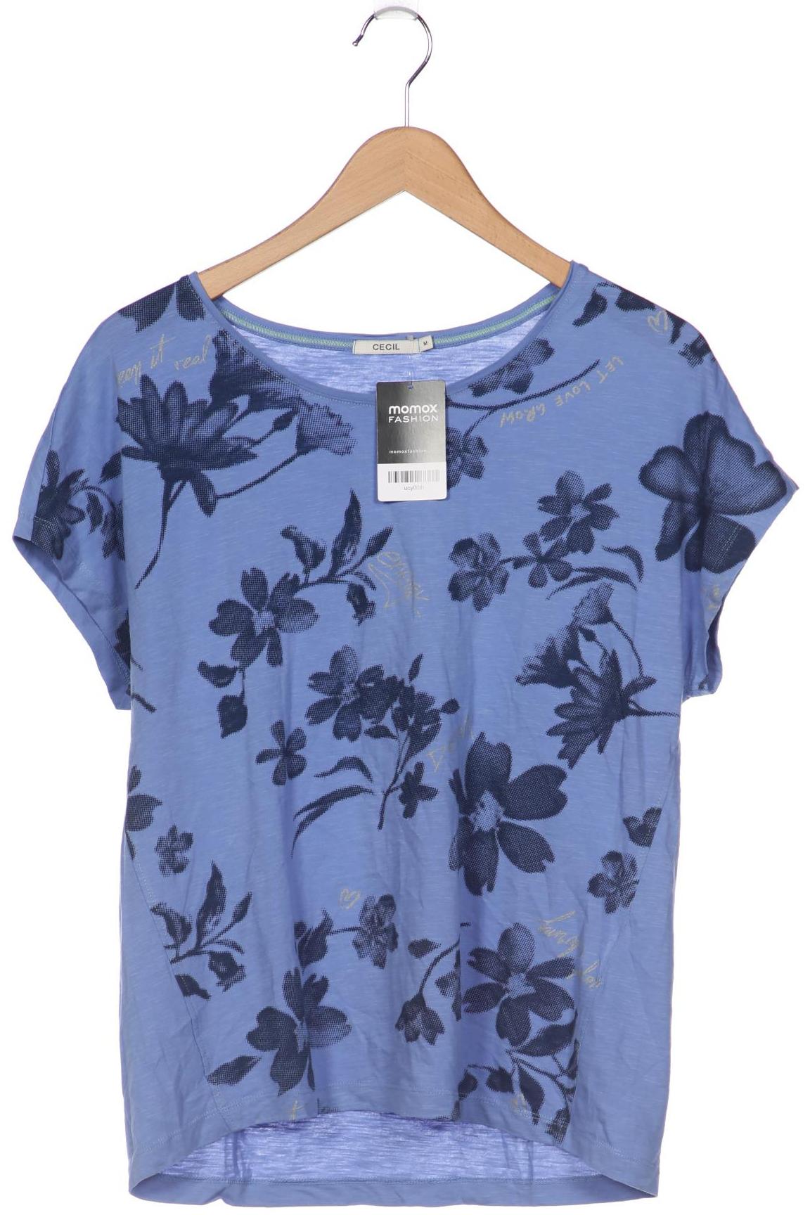 

CECIL Damen T-Shirt, blau