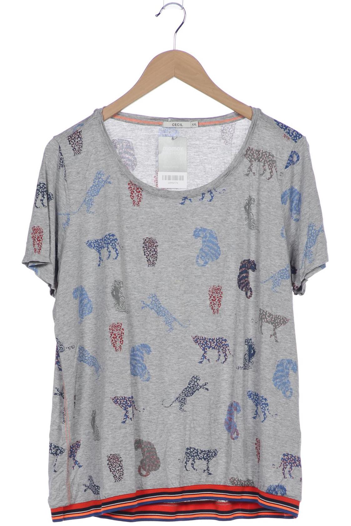 

Cecil Damen T-Shirt, grau, Gr. 46